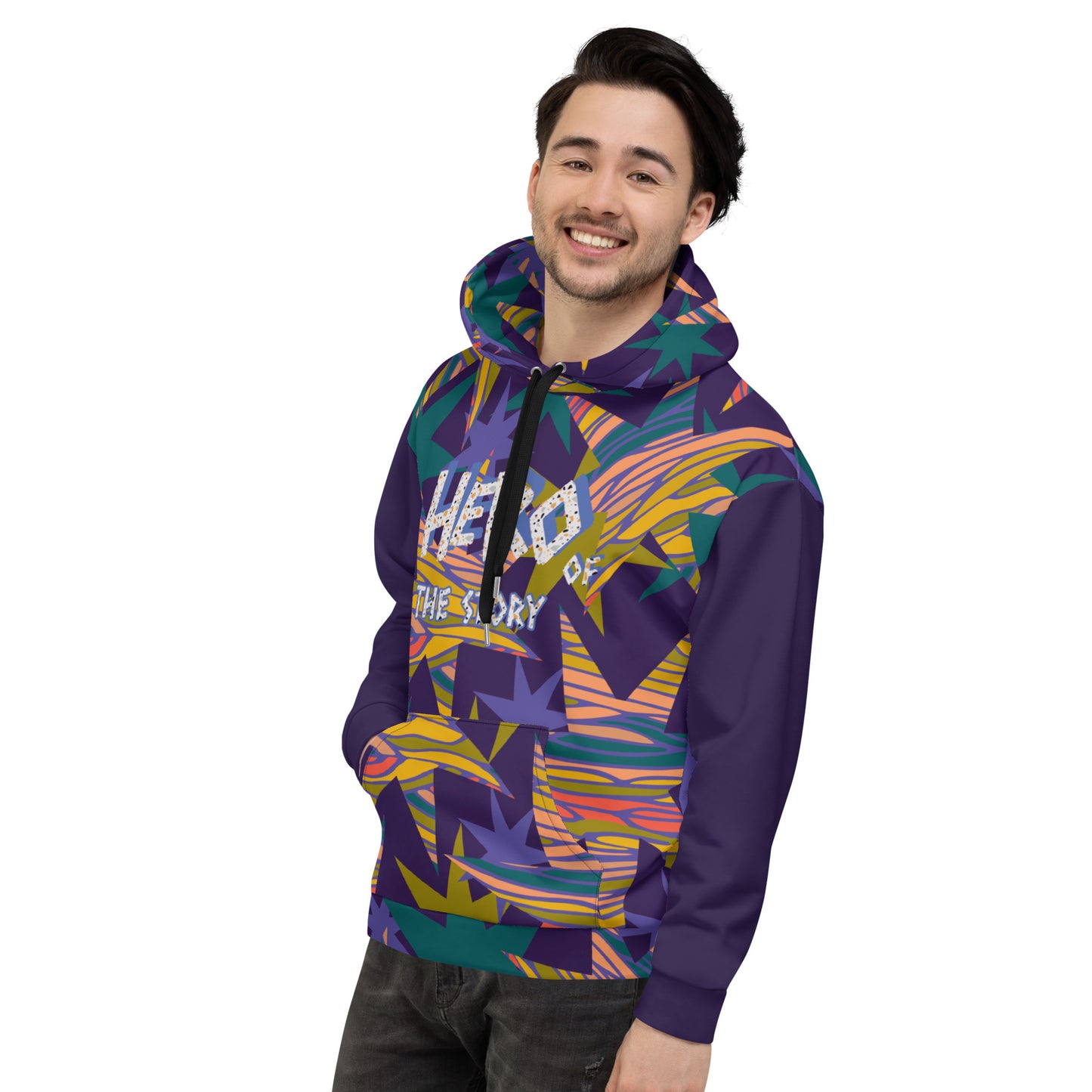 Colorful Unisex Hoodie - Unique Design Free Shipping Worldwide