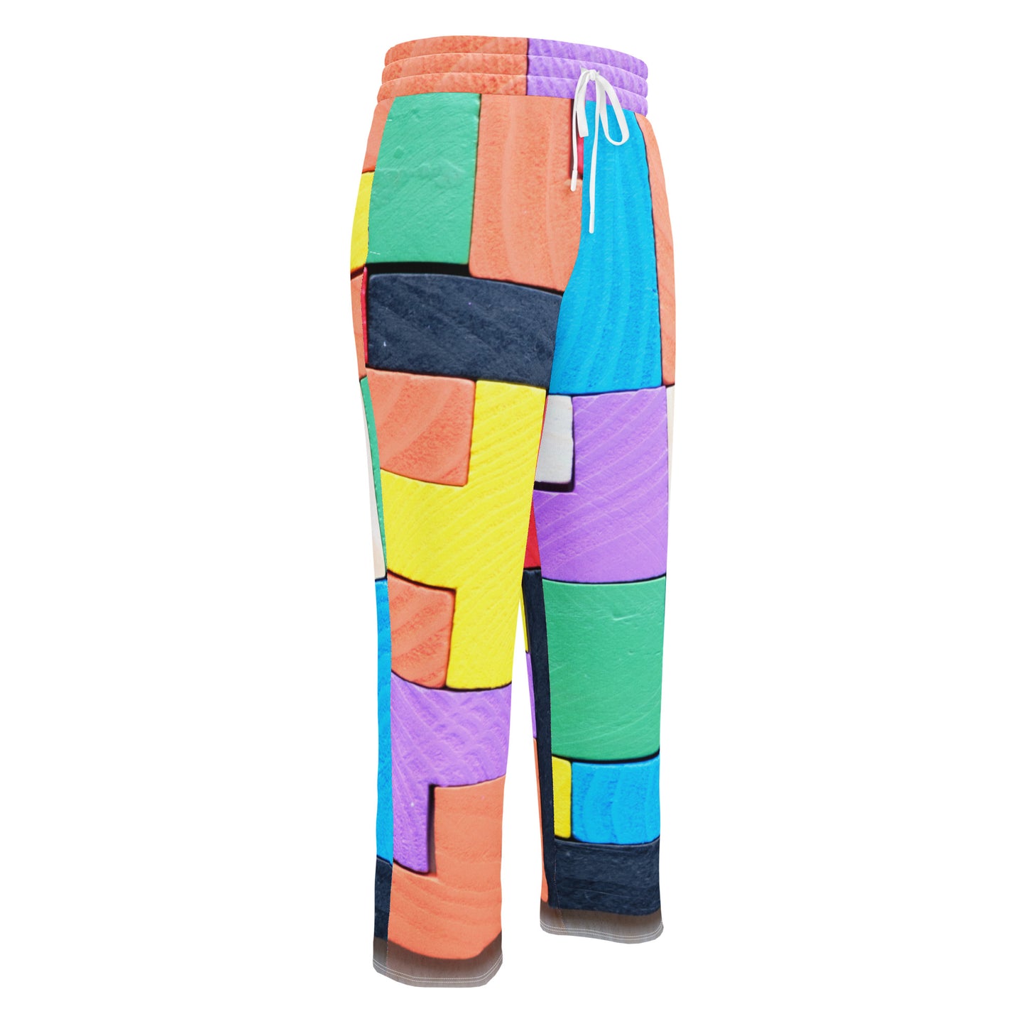 Colorful Wide-leg joggers - Unique Designs - Free Shipping Worldwide