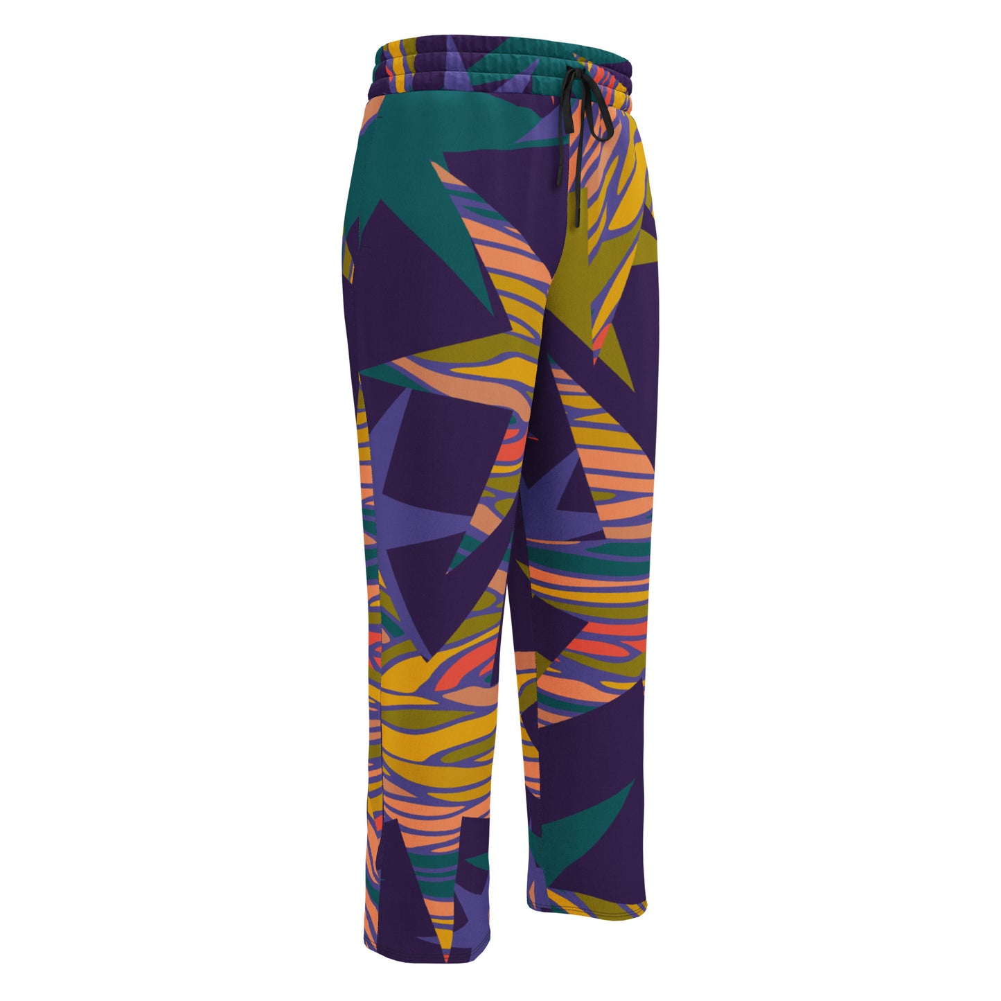 Colorful Wide-leg joggers - Unique Designs - Free Shipping Worldwide