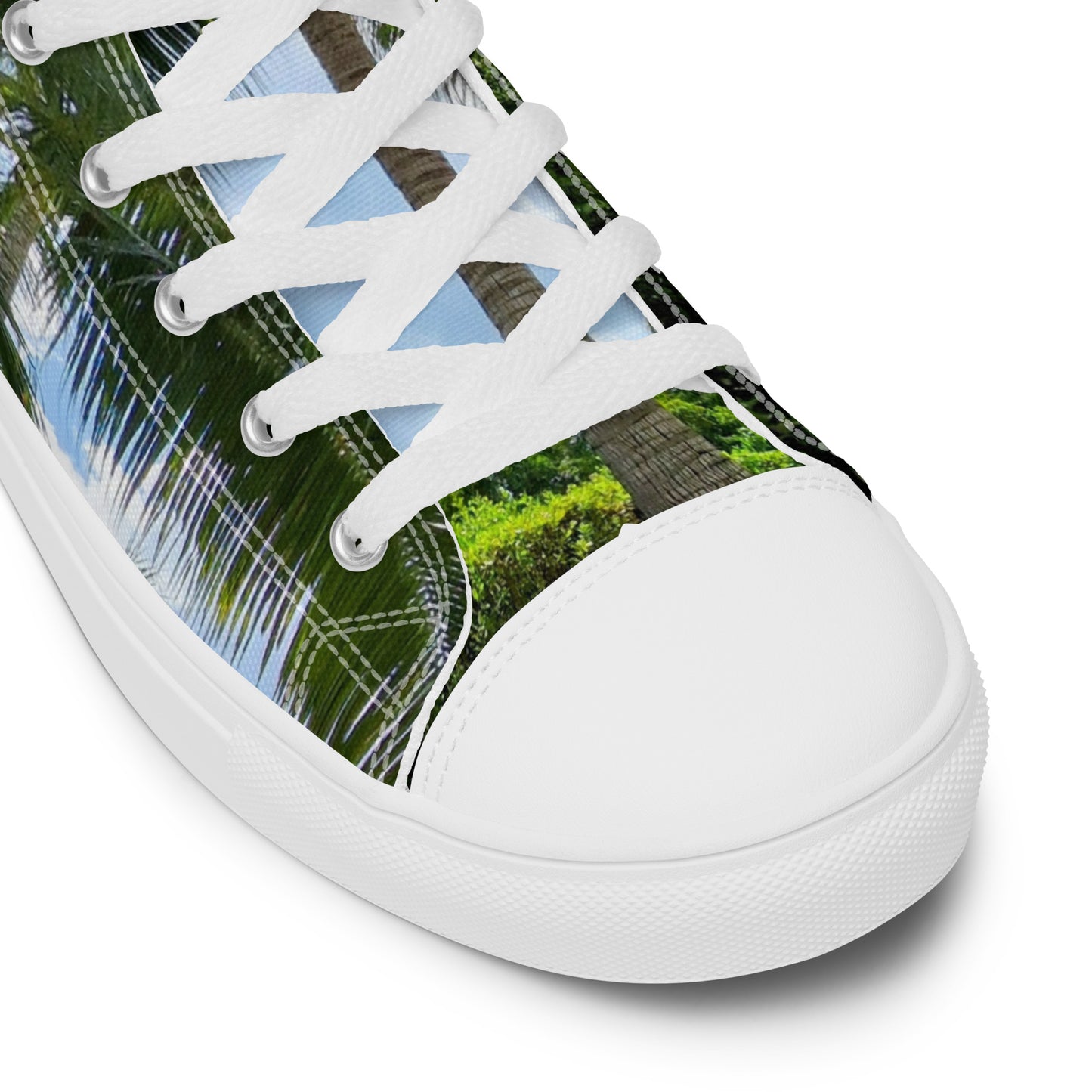 Colorful high top canvas shoes - Free Shipping Worldwide