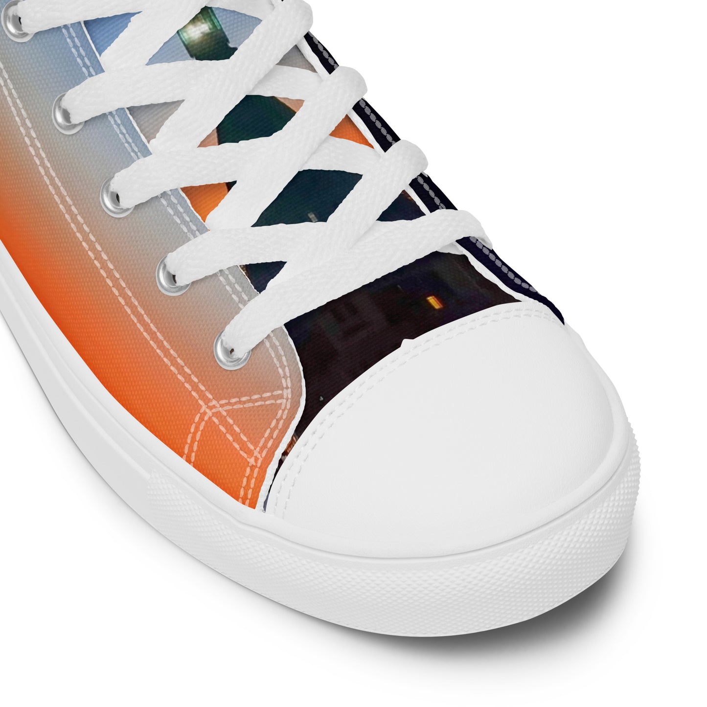 Colorful high top canvas shoes Free Shipping Worldwide