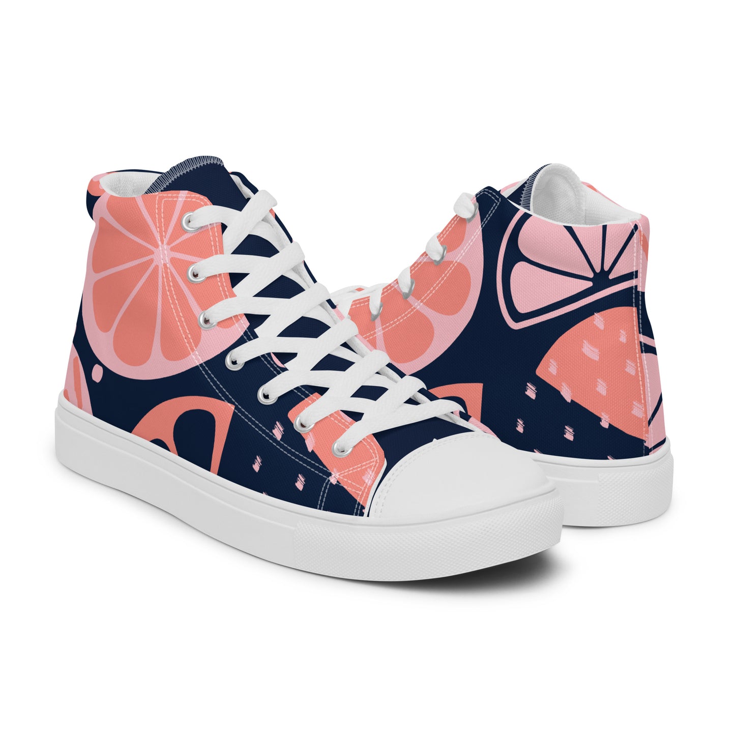 Colorful high top canvas shoes - Free Shipping Worldwide