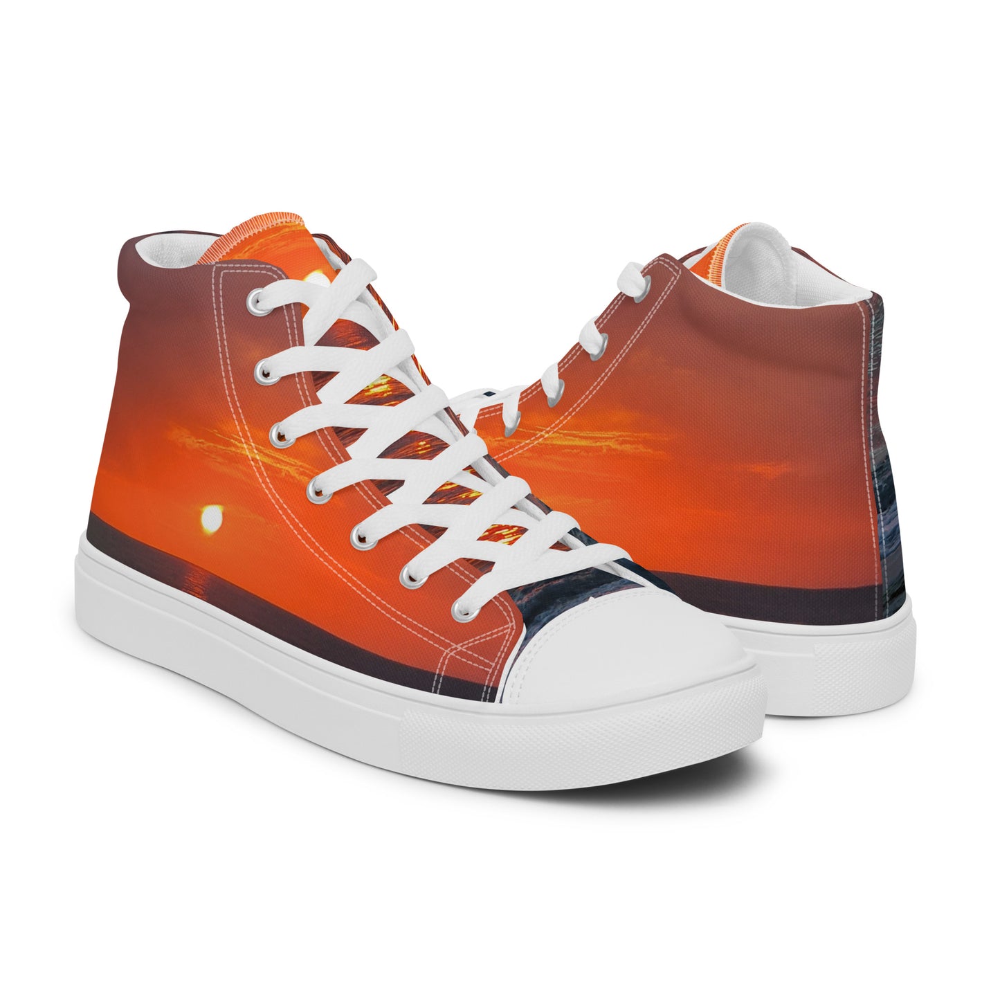 Scarpe alte in tela colorate da donna - Spedizione gratuita in tutto il mondo