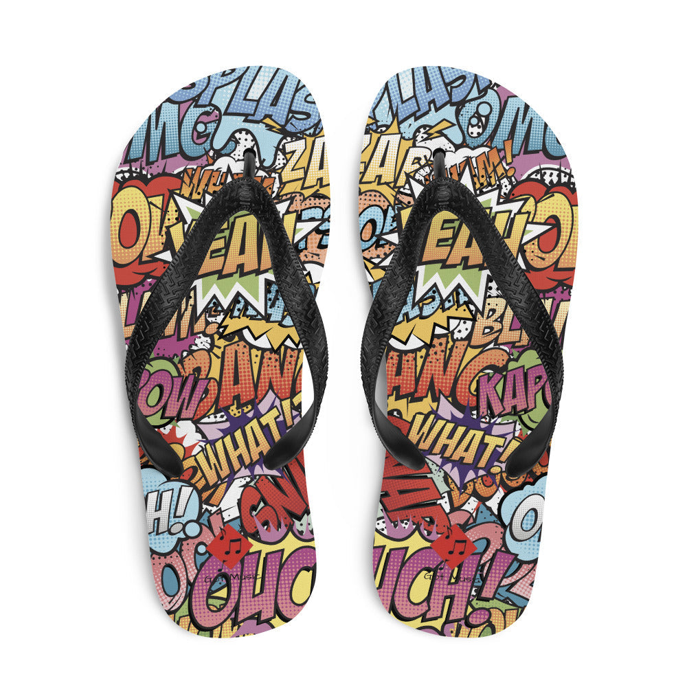 Colorful Flip Flops
