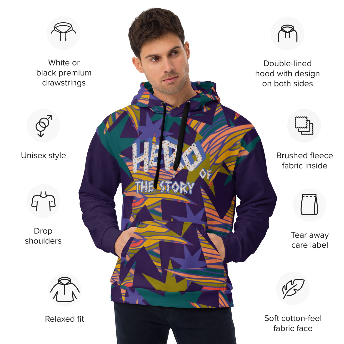 Colorful Hoodie - Unisex - Free Shipping Worldwide