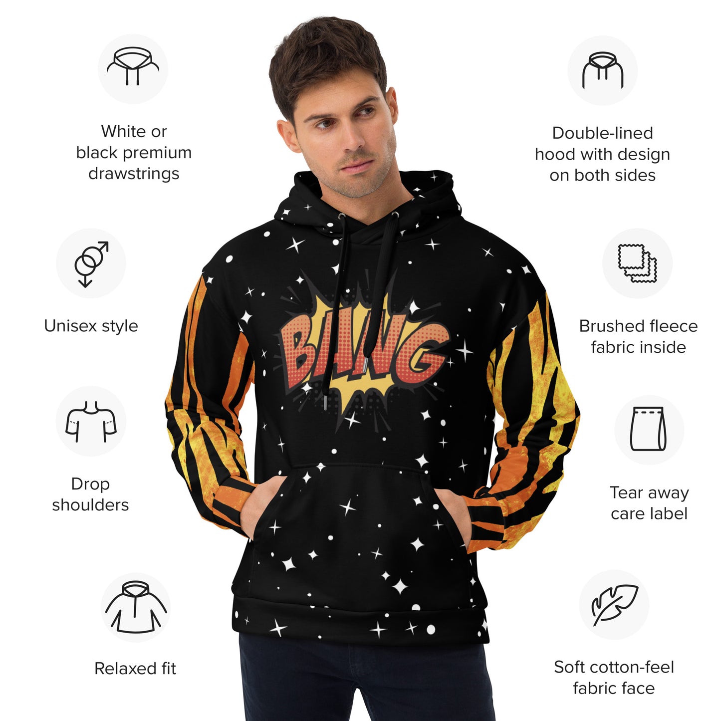 Colorful Hoodie - Unisex - Free Shipping Worldwide