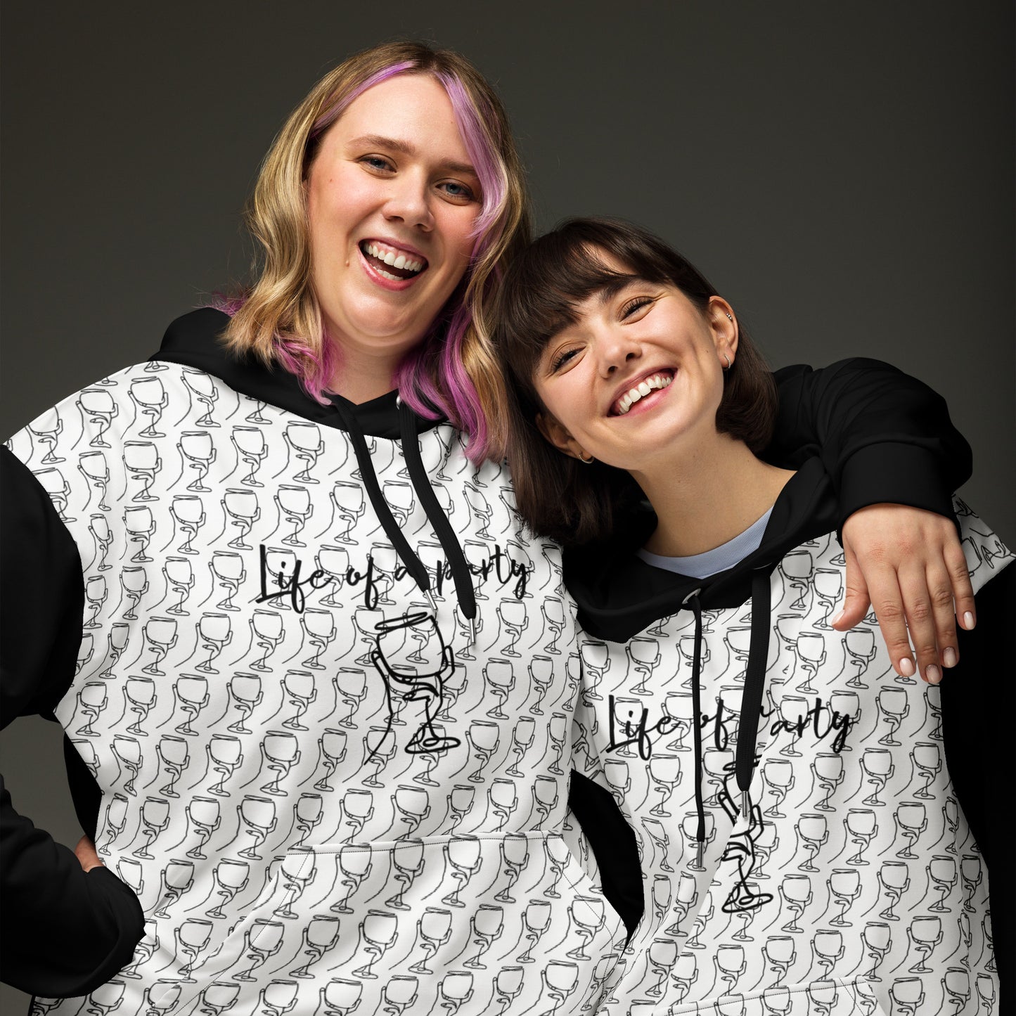 Felpa con cappuccio colorata - Unisex - Spedizione gratuita in tutto il mondo