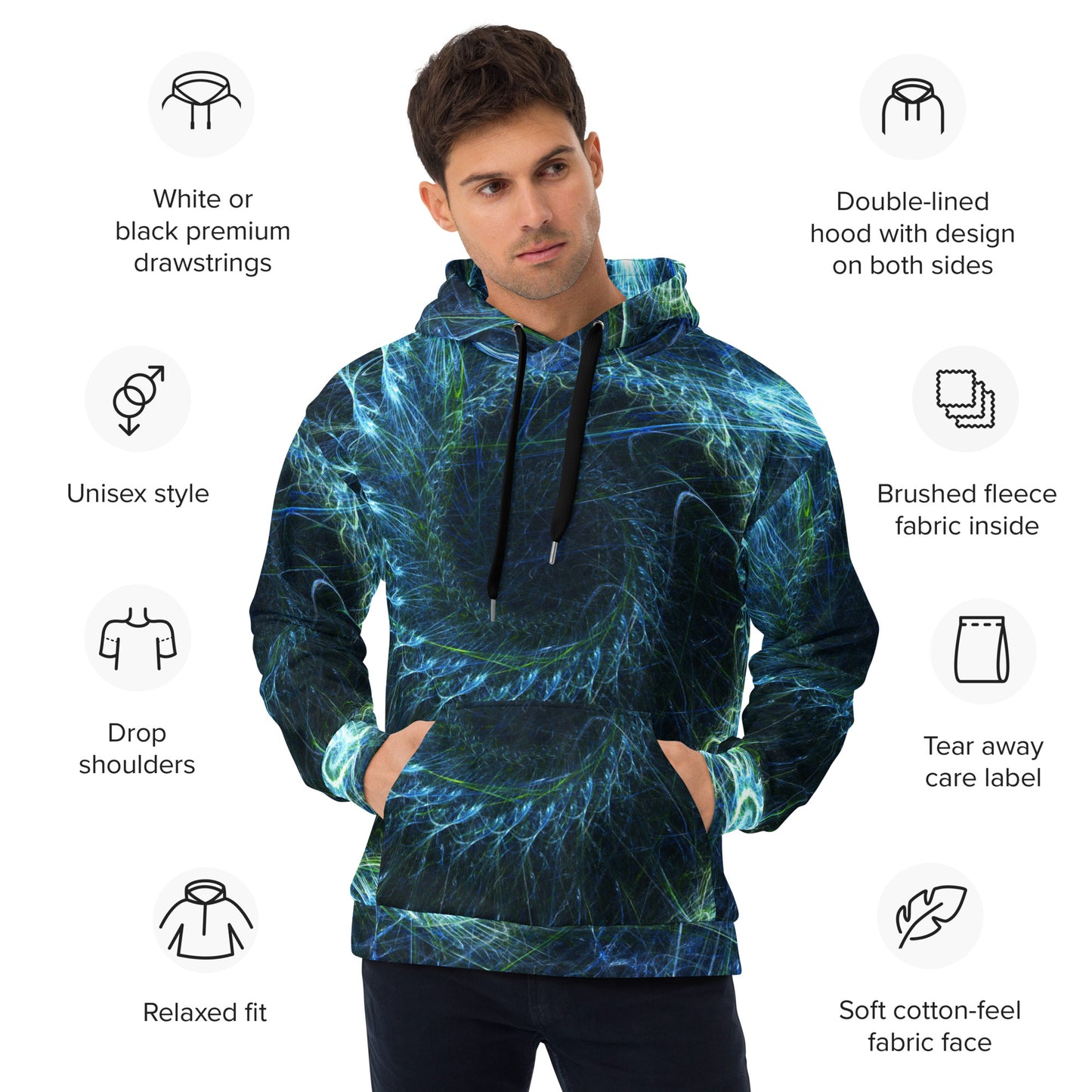 Colorful Hoodie - Unisex - Free Shipping Worldwide