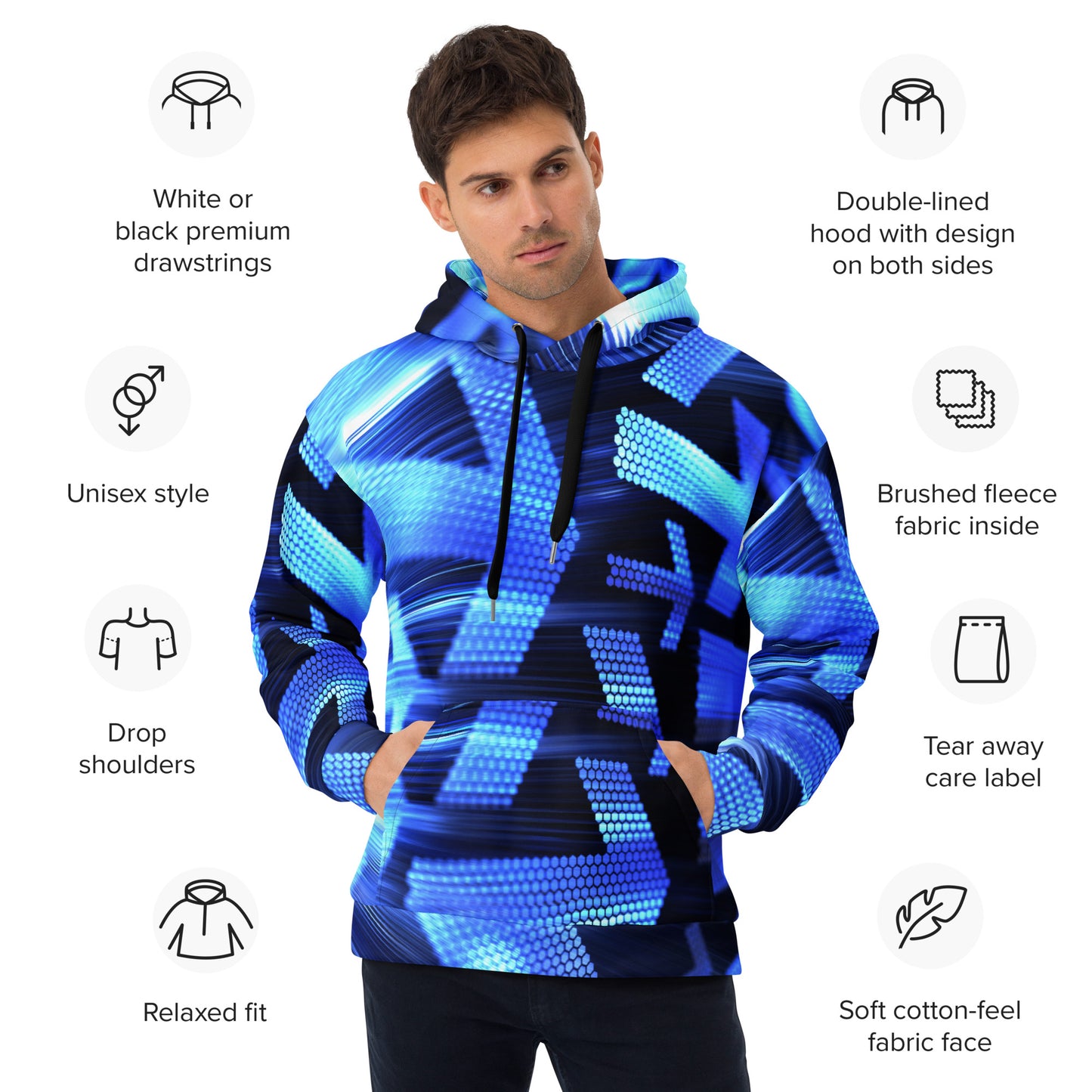 Colorful Hoodie - Unisex - Free Shipping Worldwide