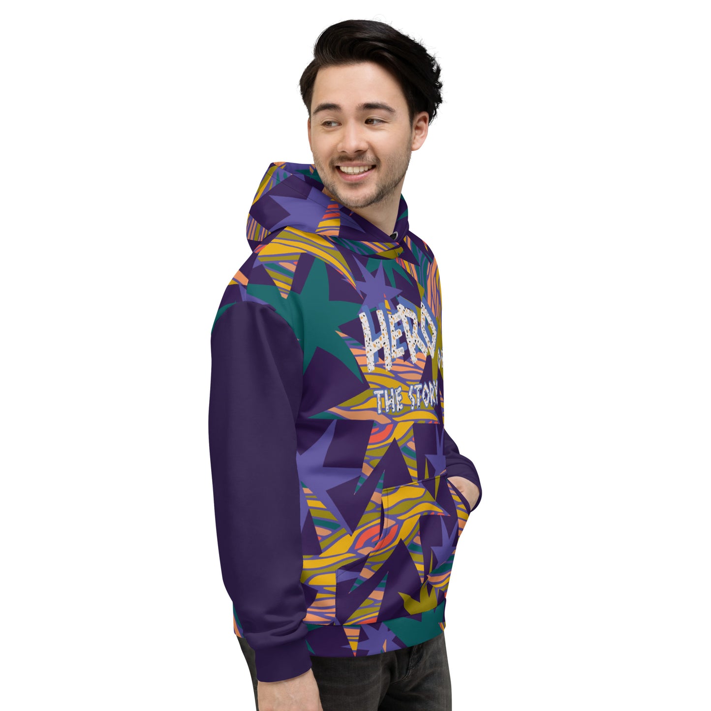 Colorful Unisex Hoodie - Unique Design Free Shipping Worldwide