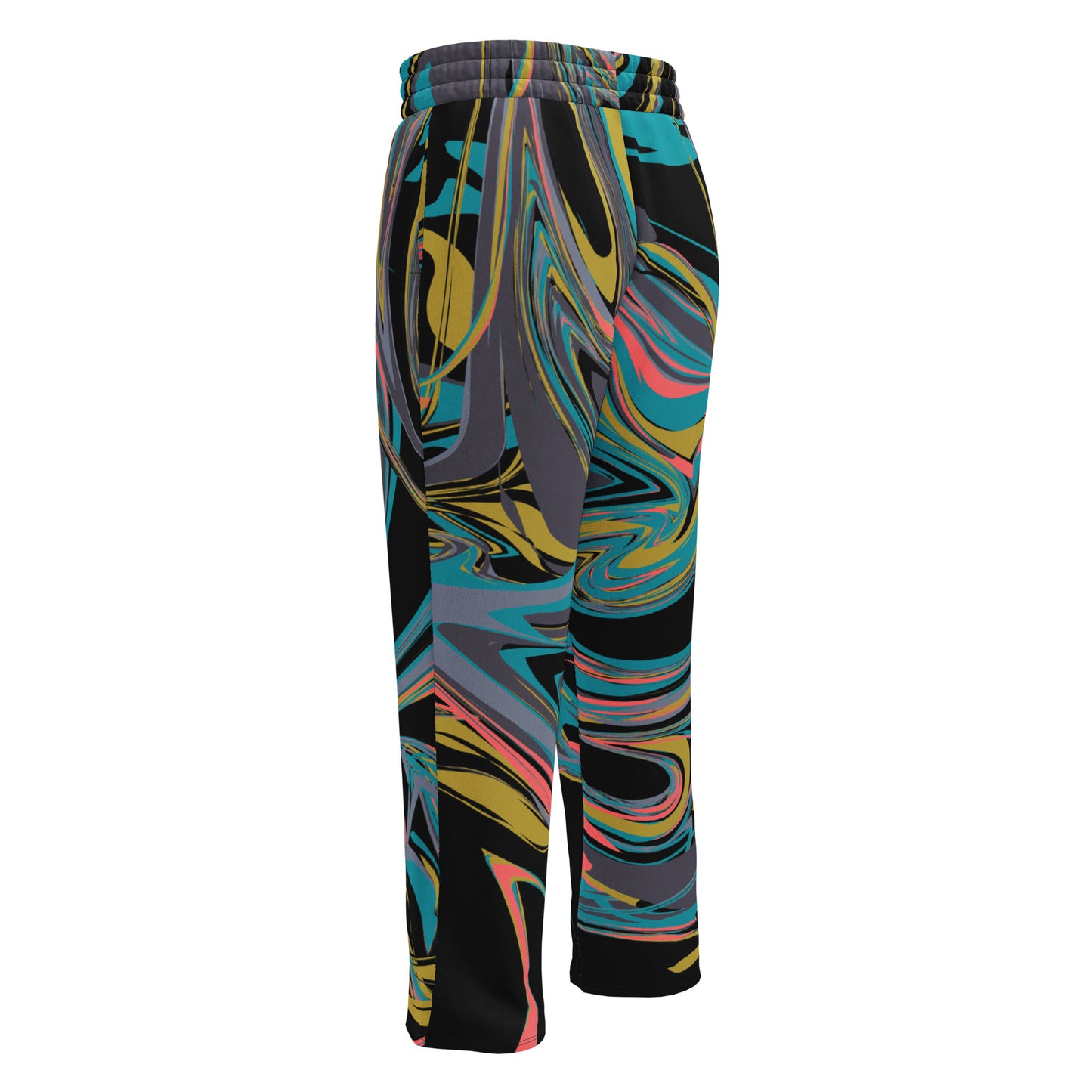 Colorful Wide-leg joggers - Unique Designs - Free Shipping Worldwide