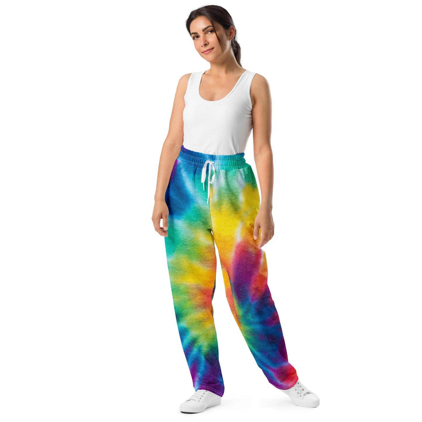 Colorful Wide-leg joggers - Unique Designs - Free Shipping Worldwide