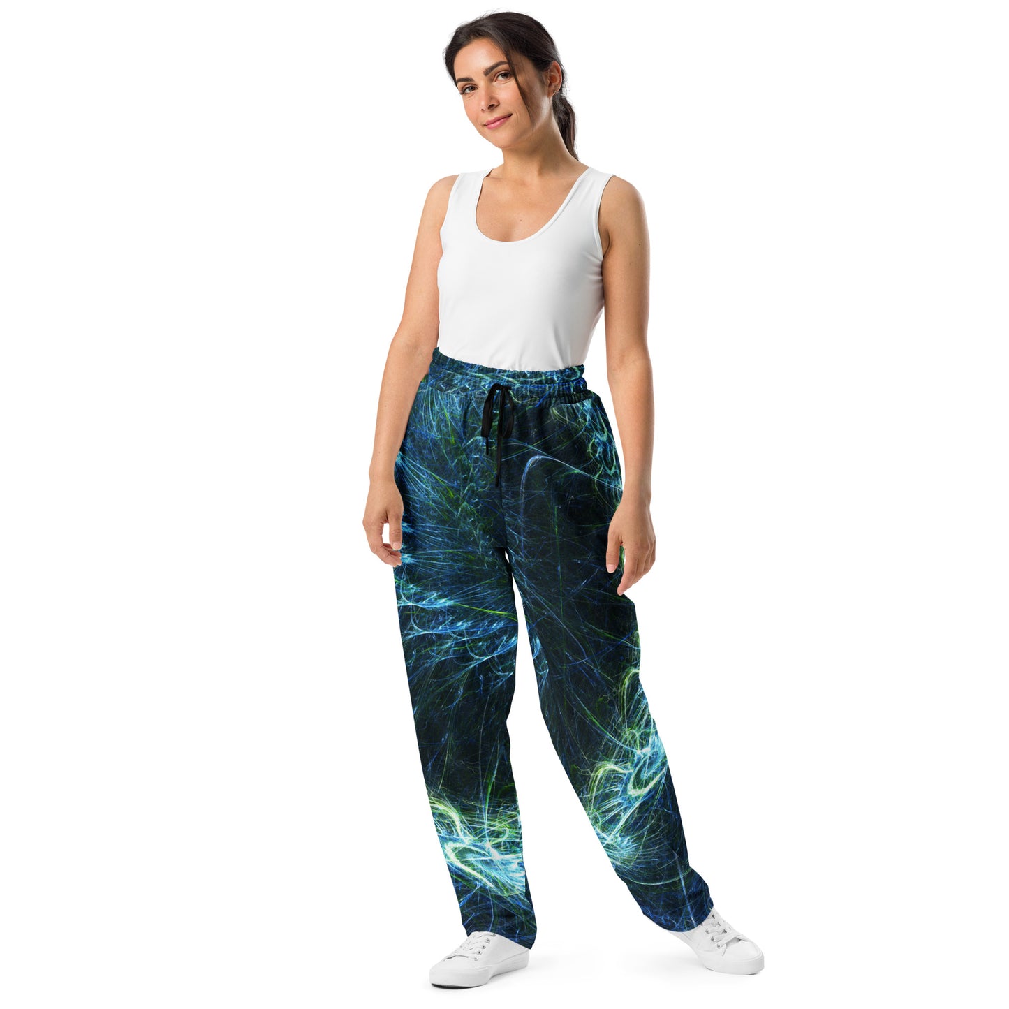 Colorful Wide-leg joggers - Unique Designs - Free Shipping Worldwide