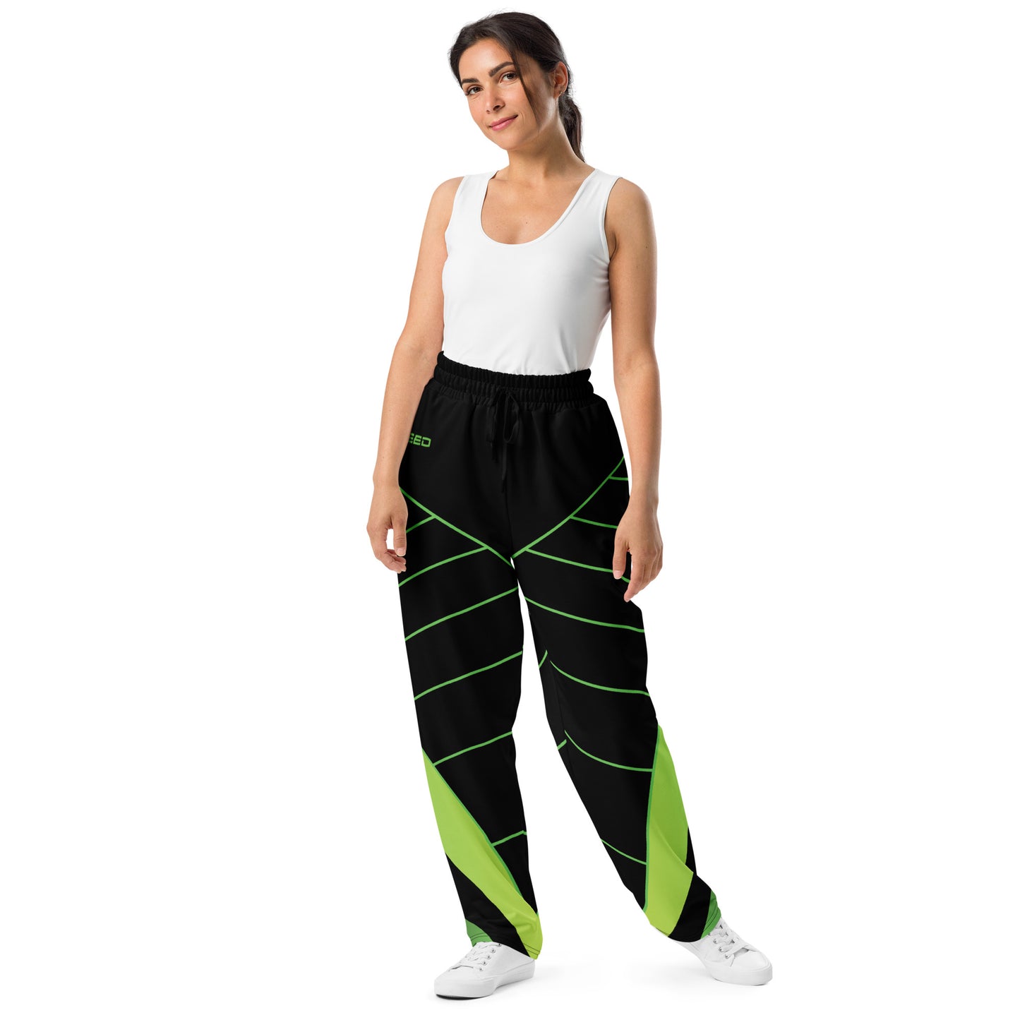 Colorful Wide-leg joggers - Unique Designs - Free Shipping Worldwide