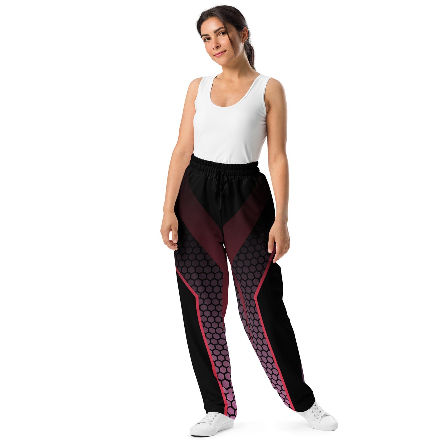 Colorful Wide-leg joggers - Unique Designs - Free Shipping Worldwide