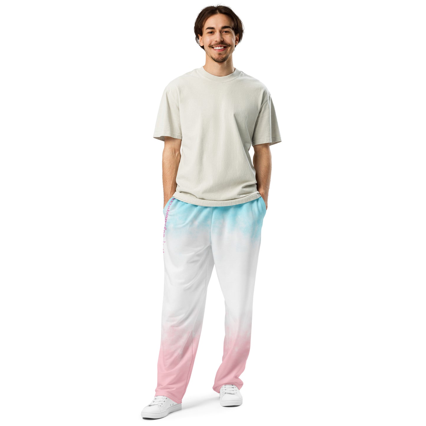 Colorful Wide-leg joggers - Unique Designs - Free Shipping Worldwide