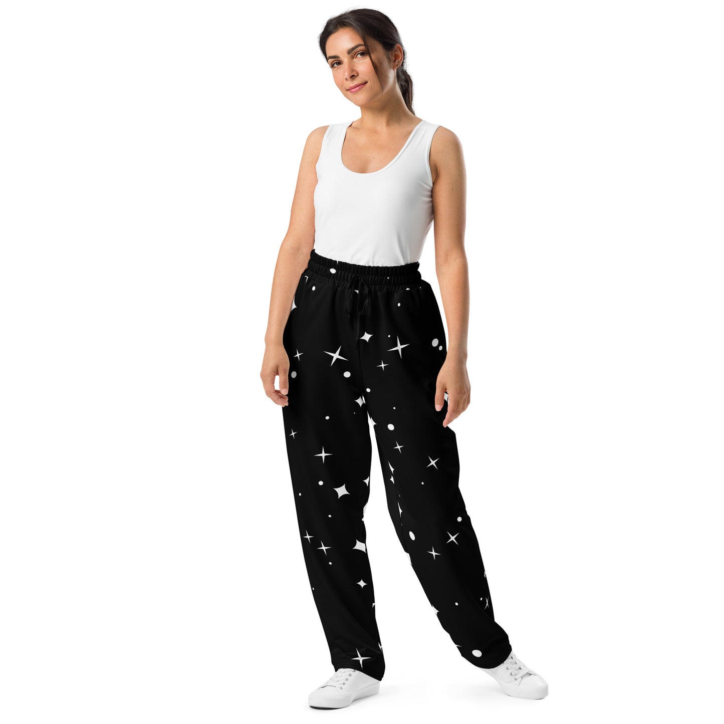 Colorful Wide-leg joggers - Unique Designs - Free Shipping Worldwide