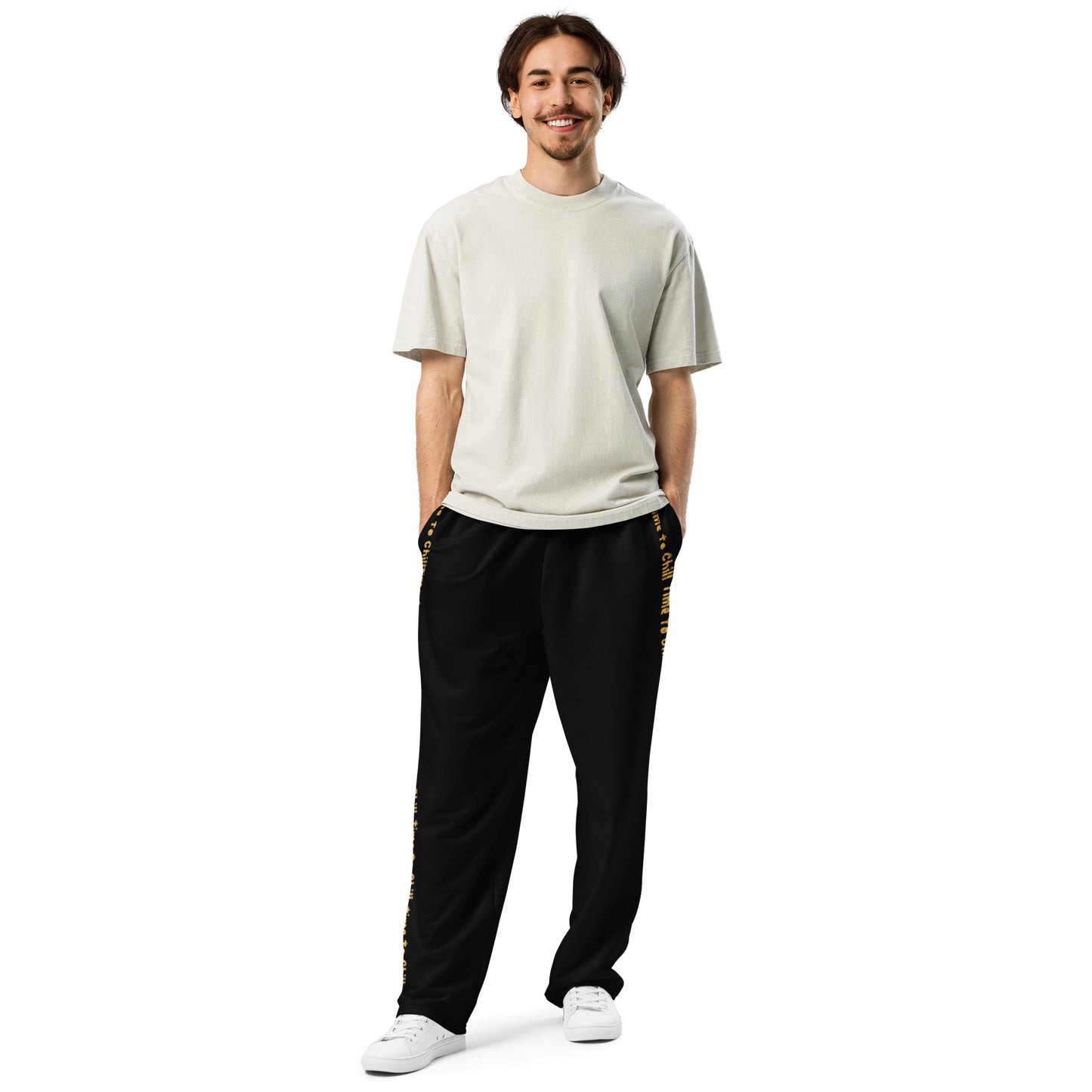Colorful Wide-leg joggers - Unique Designs - Free Shipping Worldwide