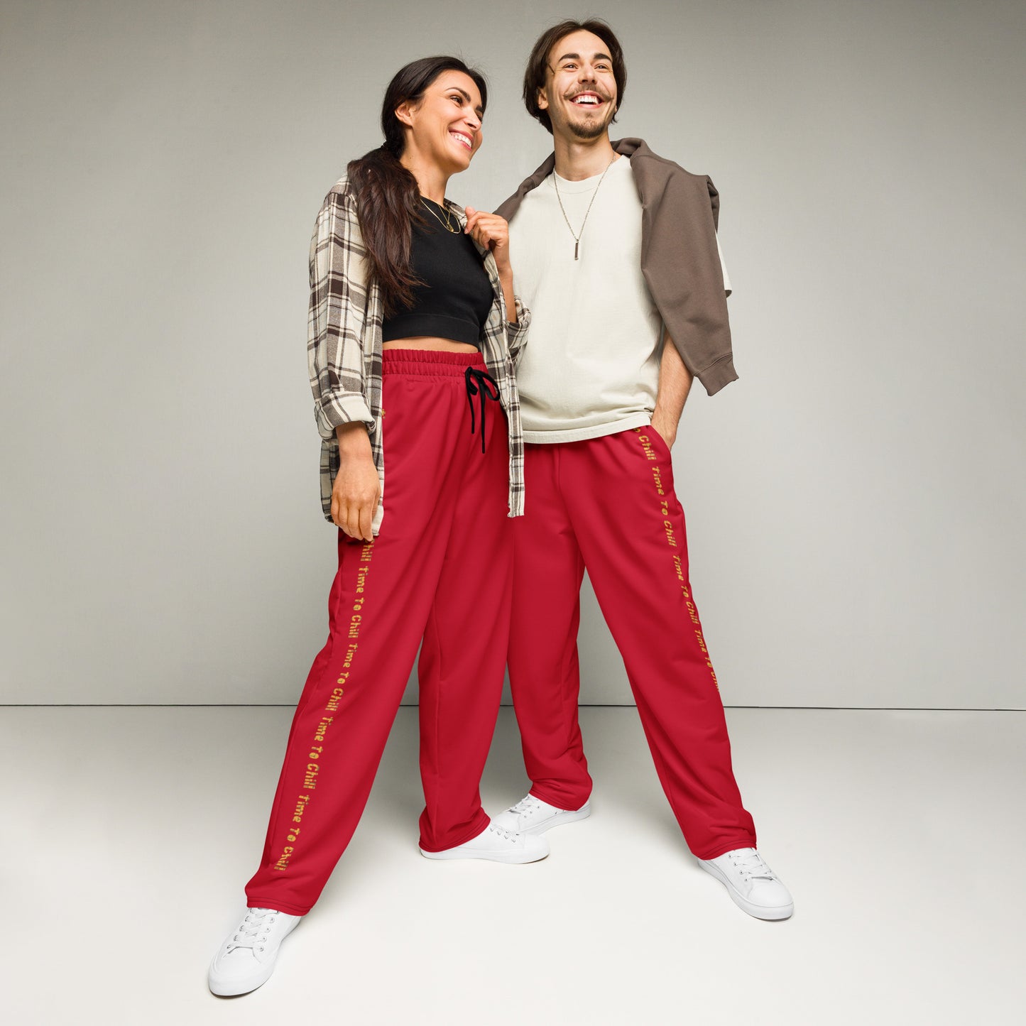 Colorful Wide-leg joggers - Unique Designs - Free Shipping Worldwide