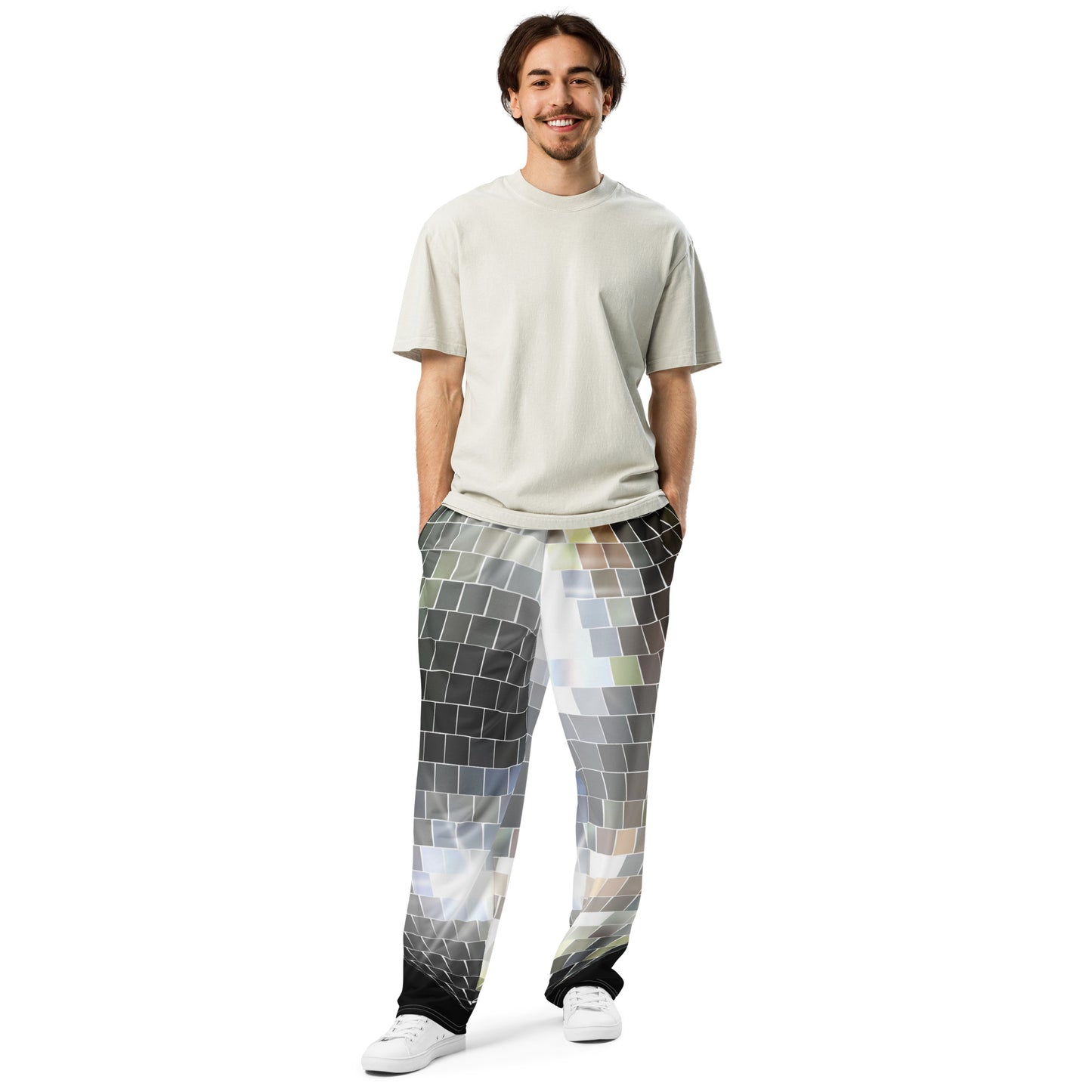 Colorful Wide-leg joggers - Unique Designs - Free Shiping
