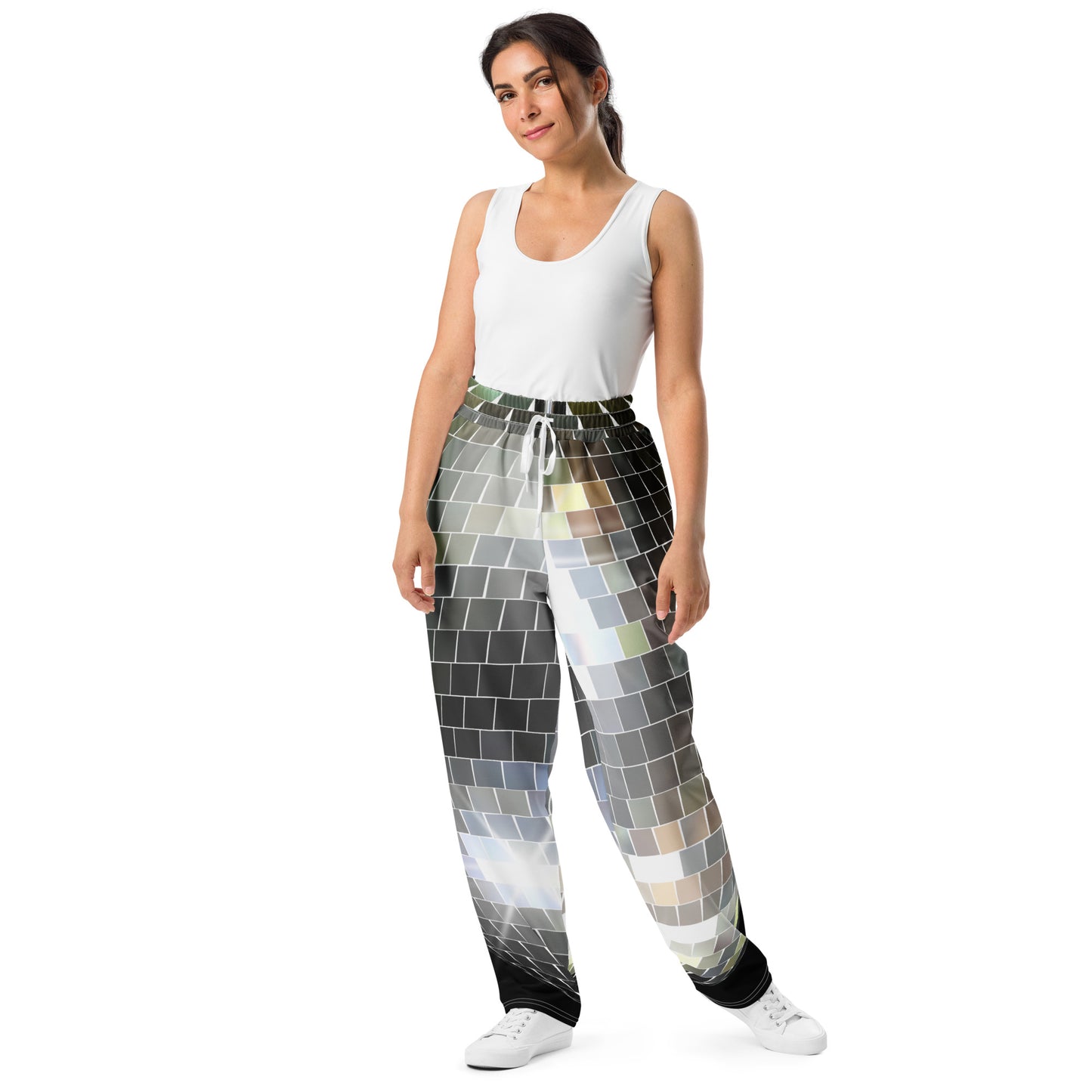 Colorful Wide-leg joggers - Unique Designs - Free Shiping
