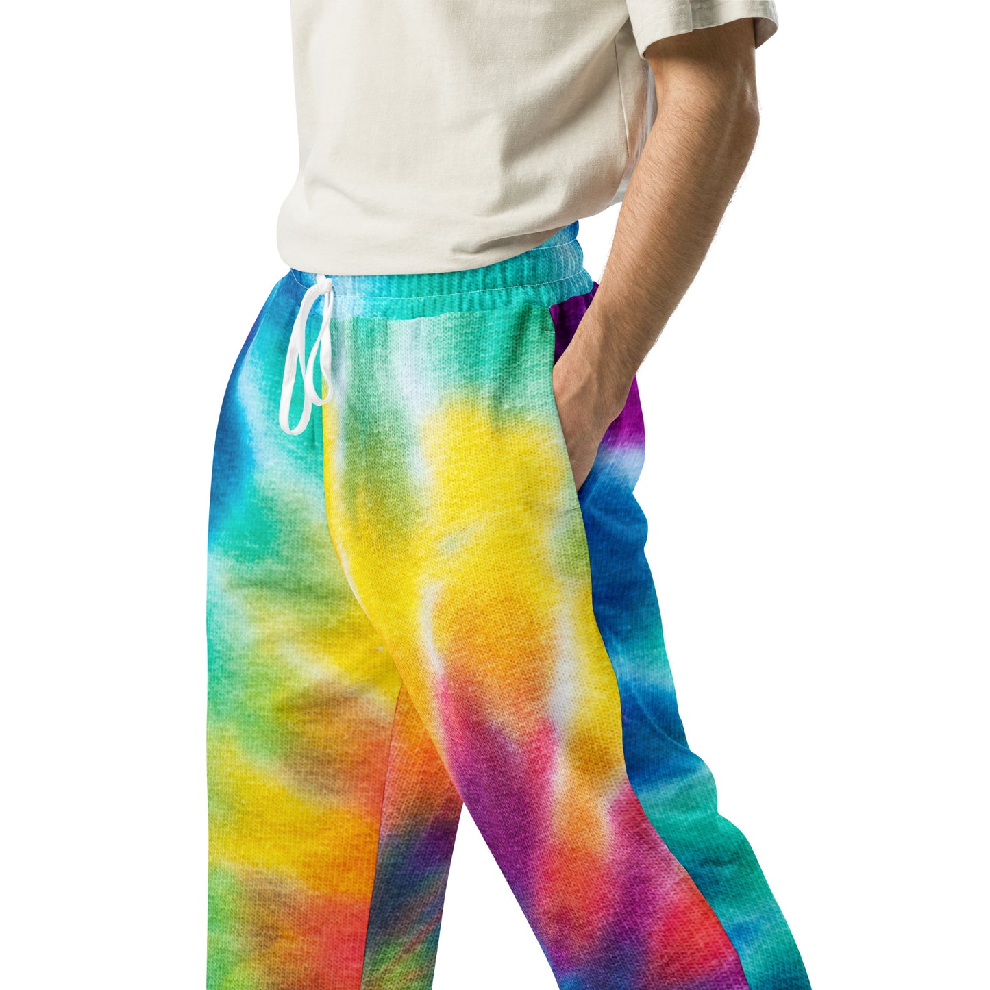 Colorful Wide-leg joggers - Unique Designs - Free Shipping Worldwide