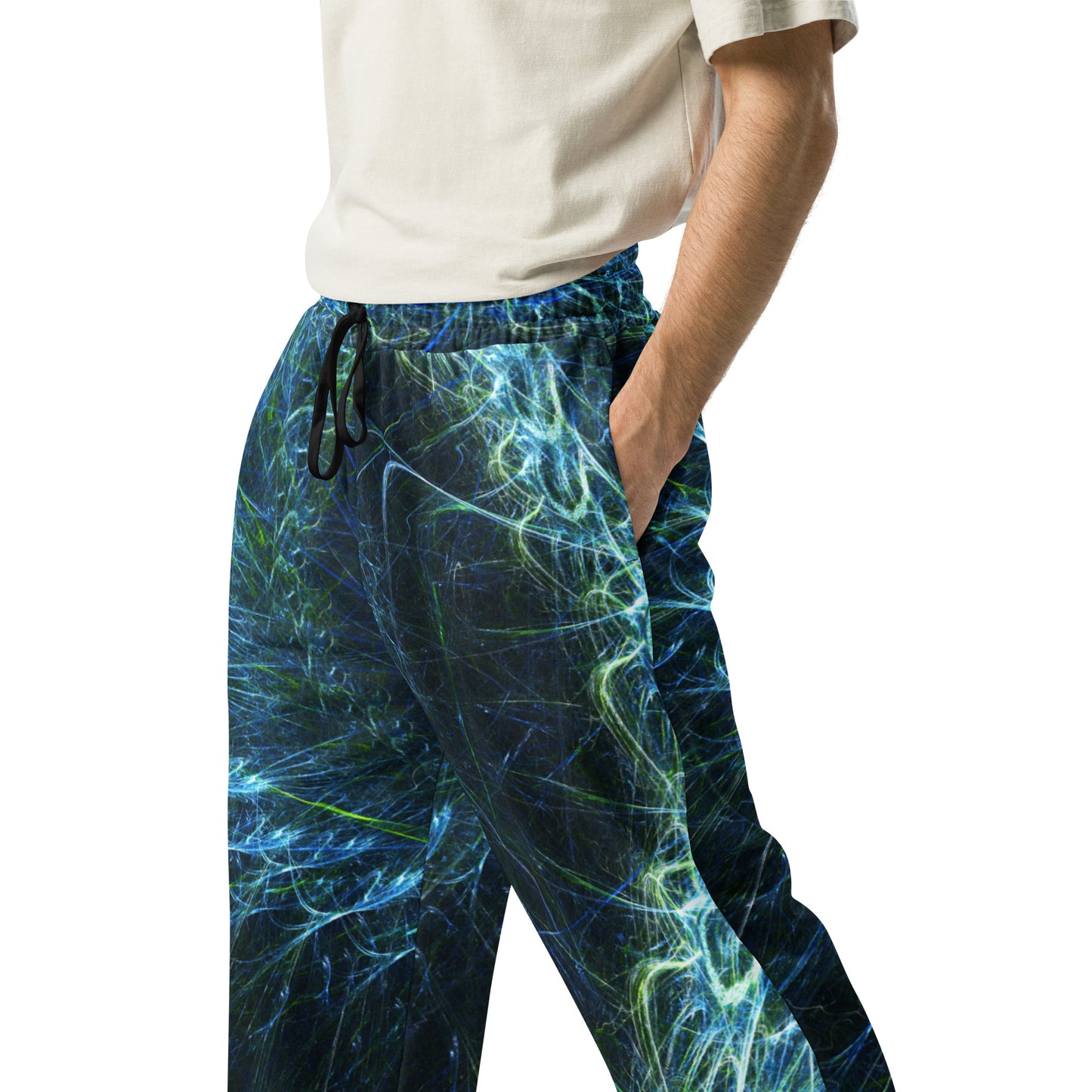 Colorful Wide-leg joggers - Unique Designs - Free Shipping Worldwide