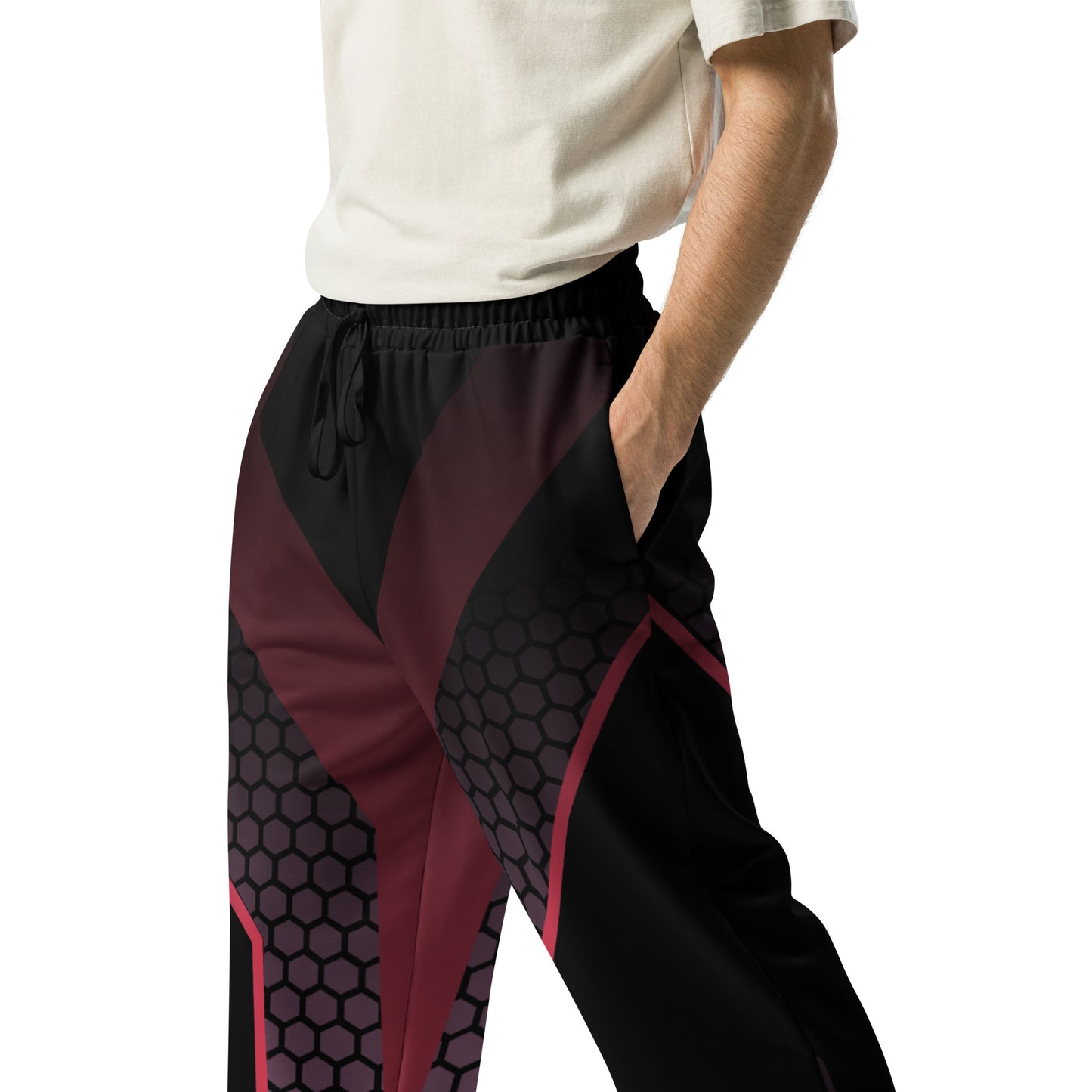 Colorful Wide-leg joggers - Unique Designs - Free Shipping Worldwide