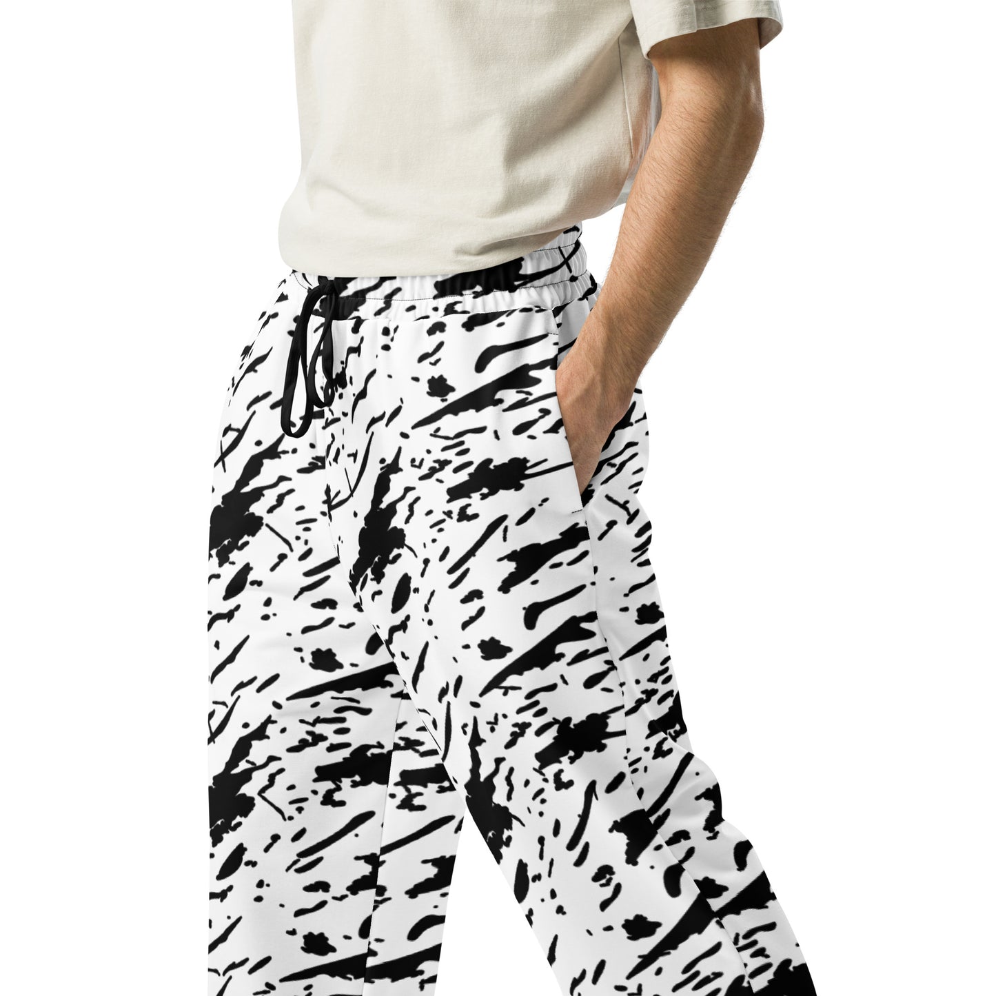 Colorful Wide-leg joggers - Unique Designs - Free Shipping Worldwide