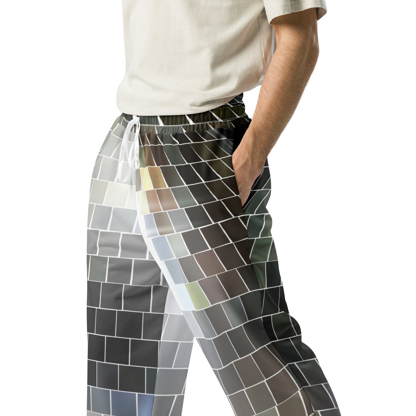 Colorful Wide-leg joggers - Unique Designs - Free Shiping