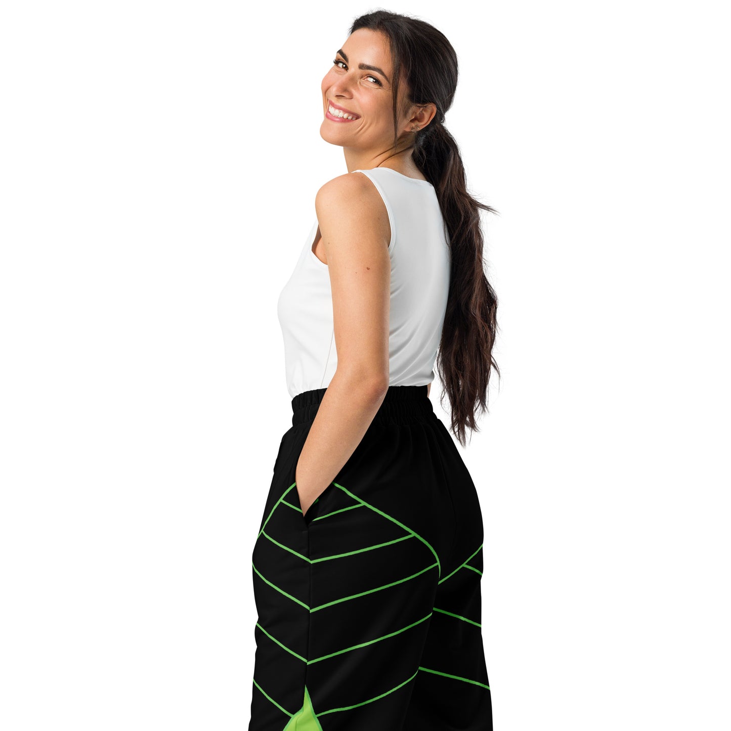 Colorful Wide-leg joggers - Unique Designs - Free Shipping Worldwide