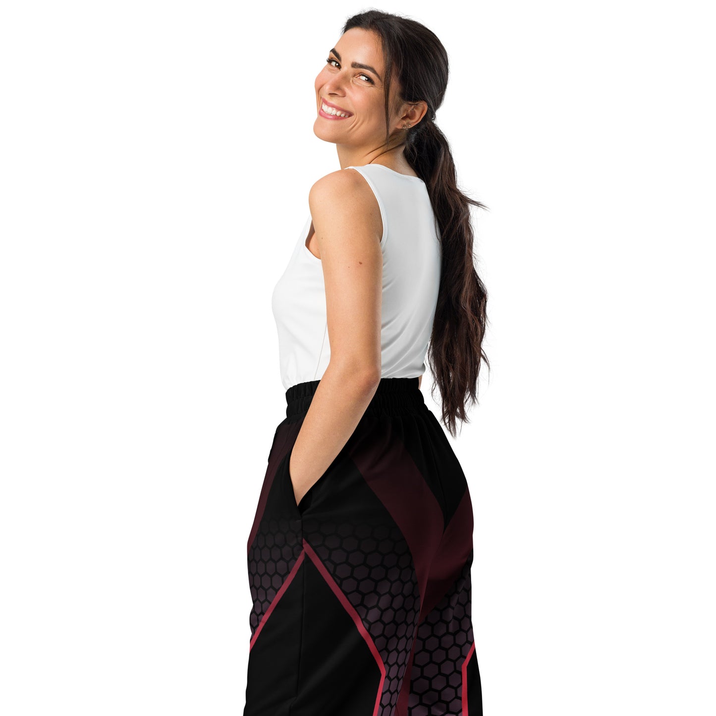 Colorful Wide-leg joggers - Unique Designs - Free Shipping Worldwide