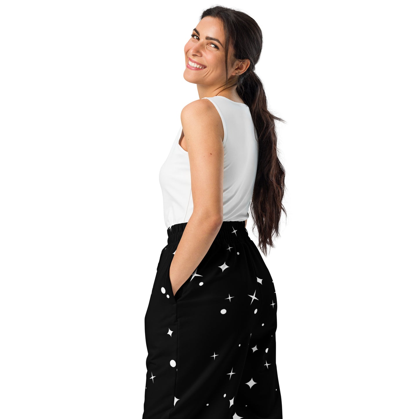 Colorful Wide-leg joggers - Unique Designs - Free Shipping Worldwide