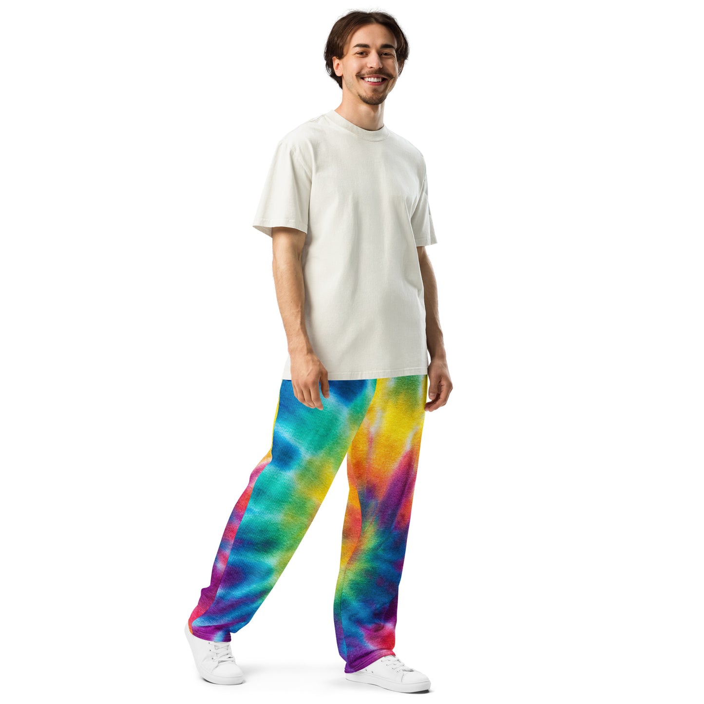 Colorful Wide-leg joggers - Unique Designs - Free Shipping Worldwide