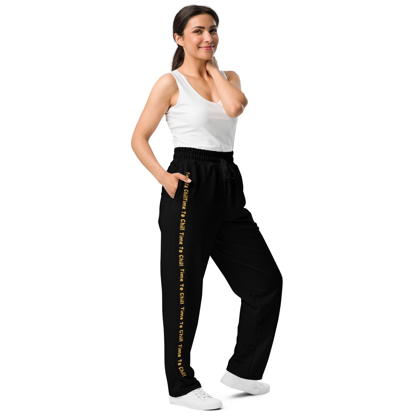 Colorful Wide-leg joggers - Unique Designs - Free Shipping Worldwide