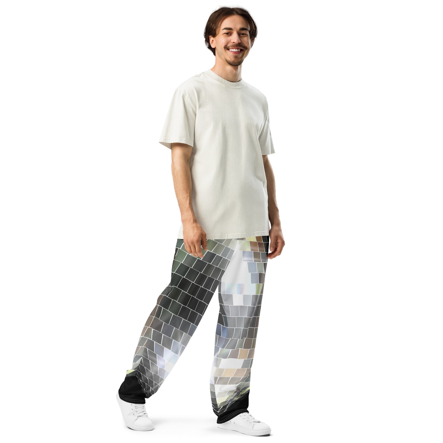 Colorful Wide-leg joggers - Unique Designs - Free Shiping