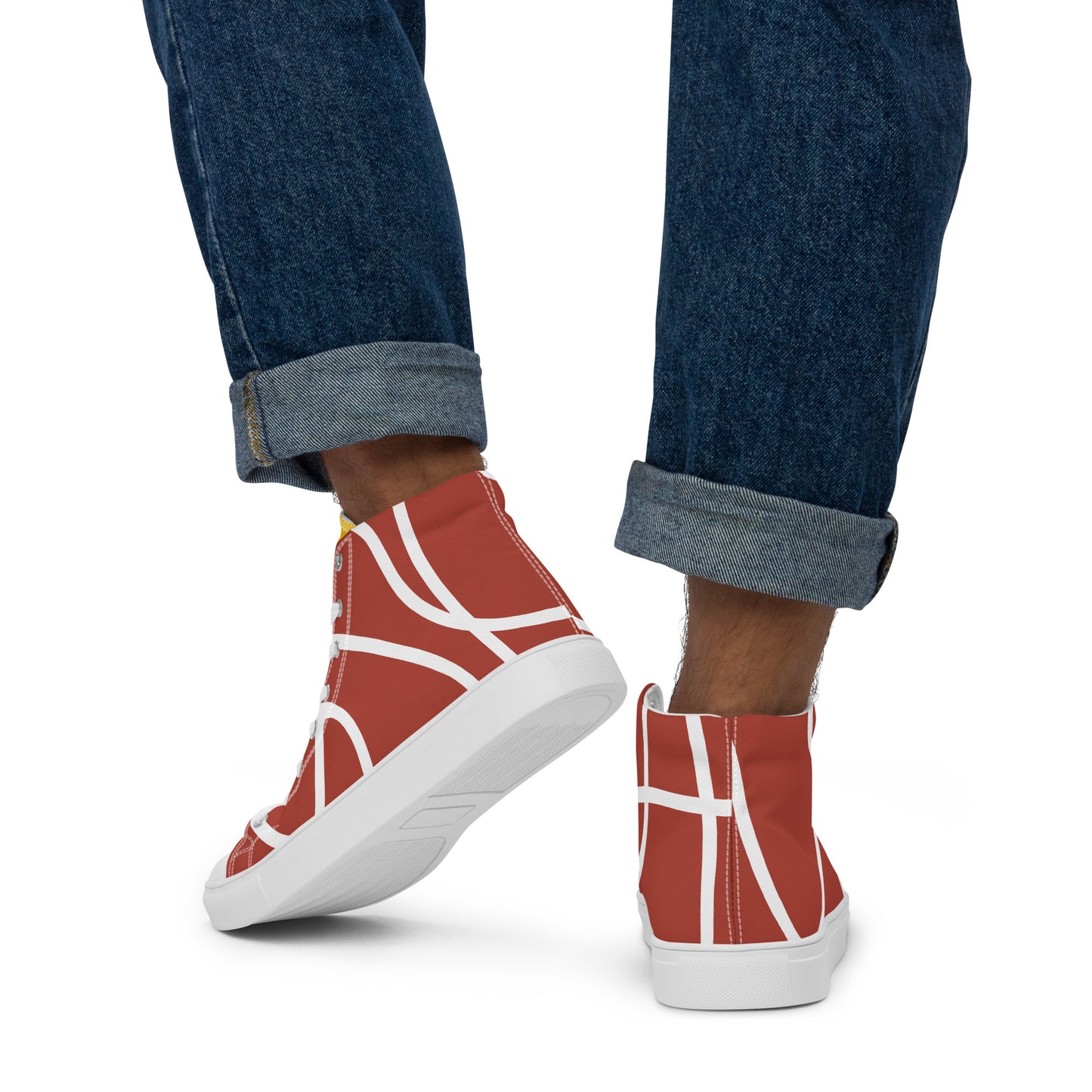 Colorful high top canvas shoes - Free Shipping Worldwide