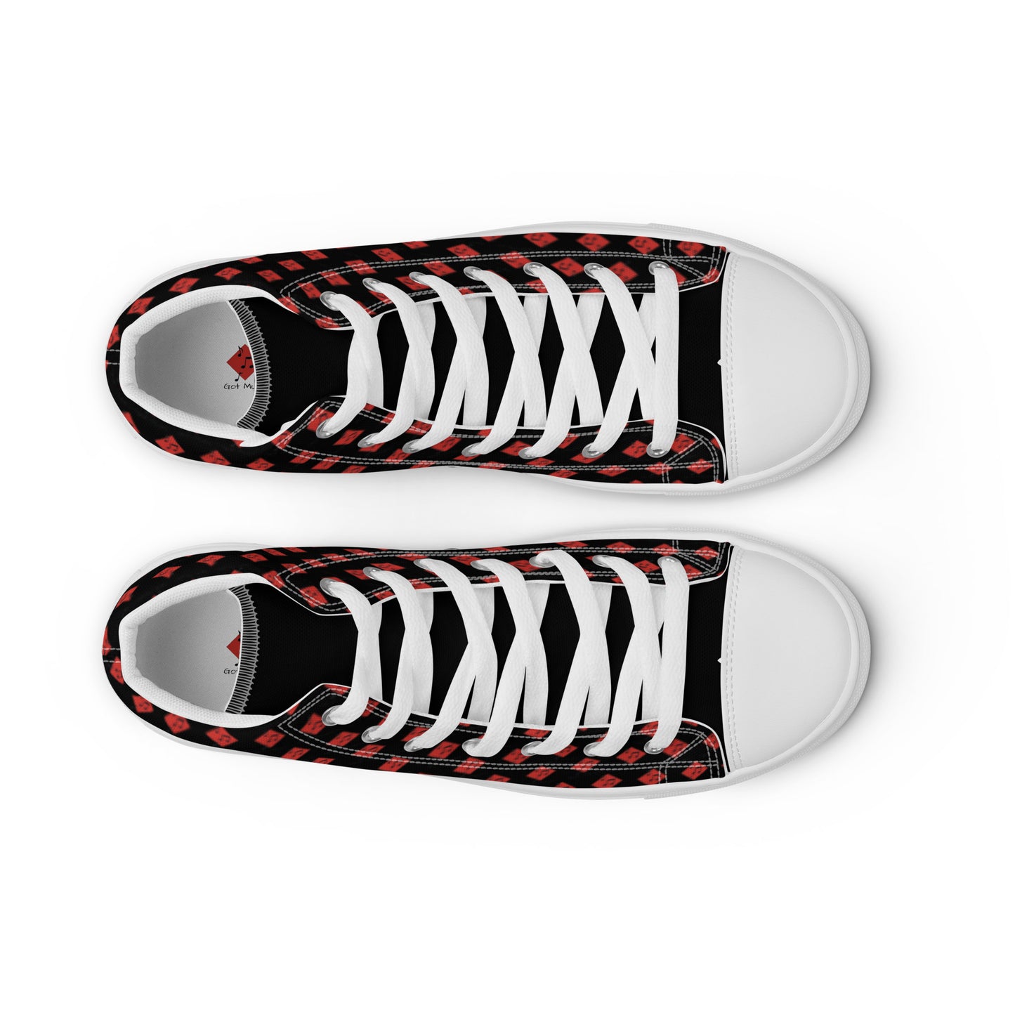 Colorful high top canvas shoes - Free Shipping Worldwide