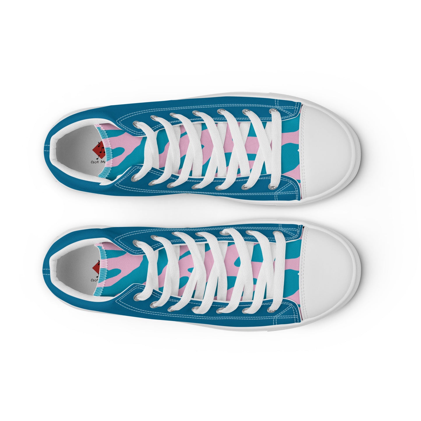 Colorful high top canvas shoes - Free Shipping Worldwide