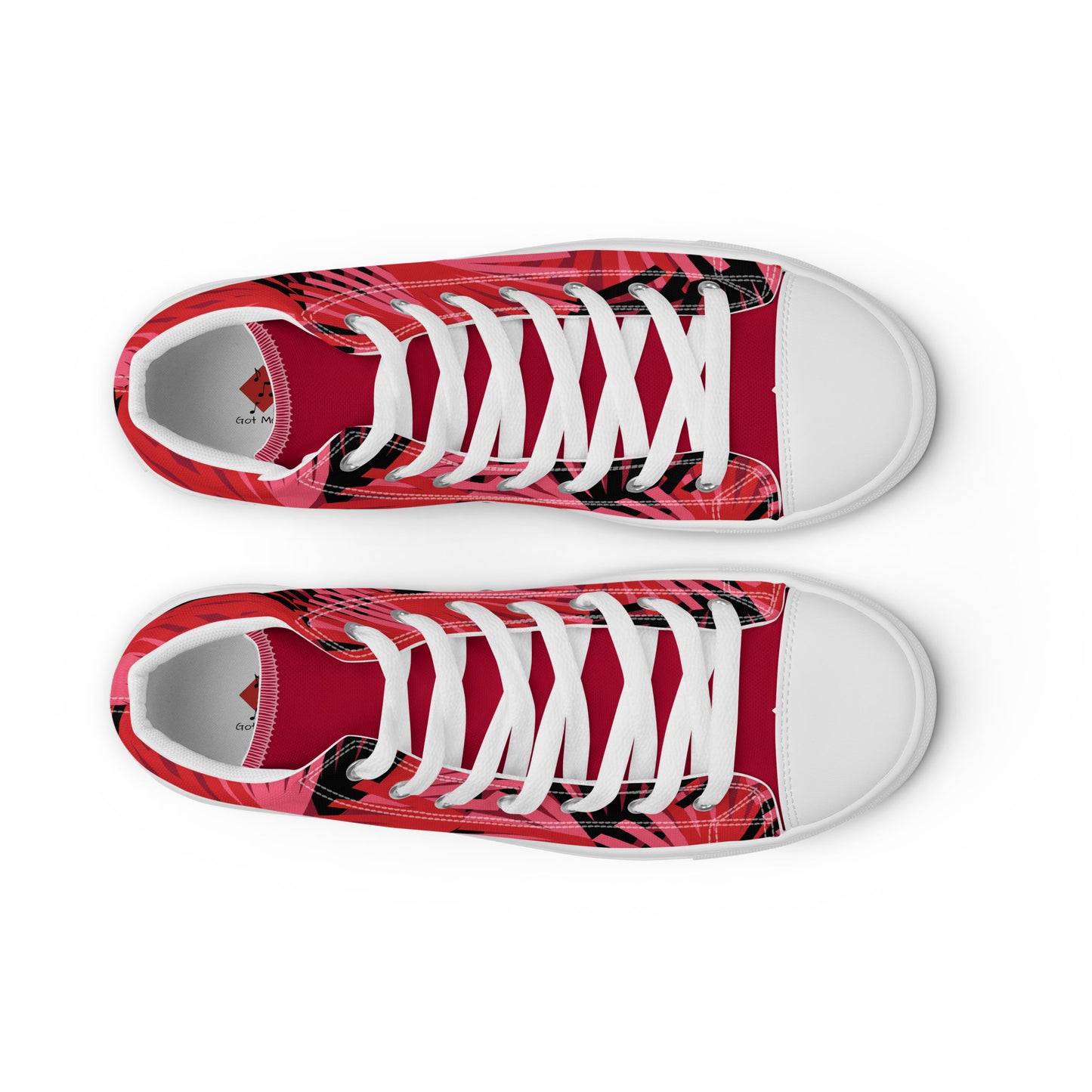 Colorful high top canvas shoes - Free Shipping Worldwide