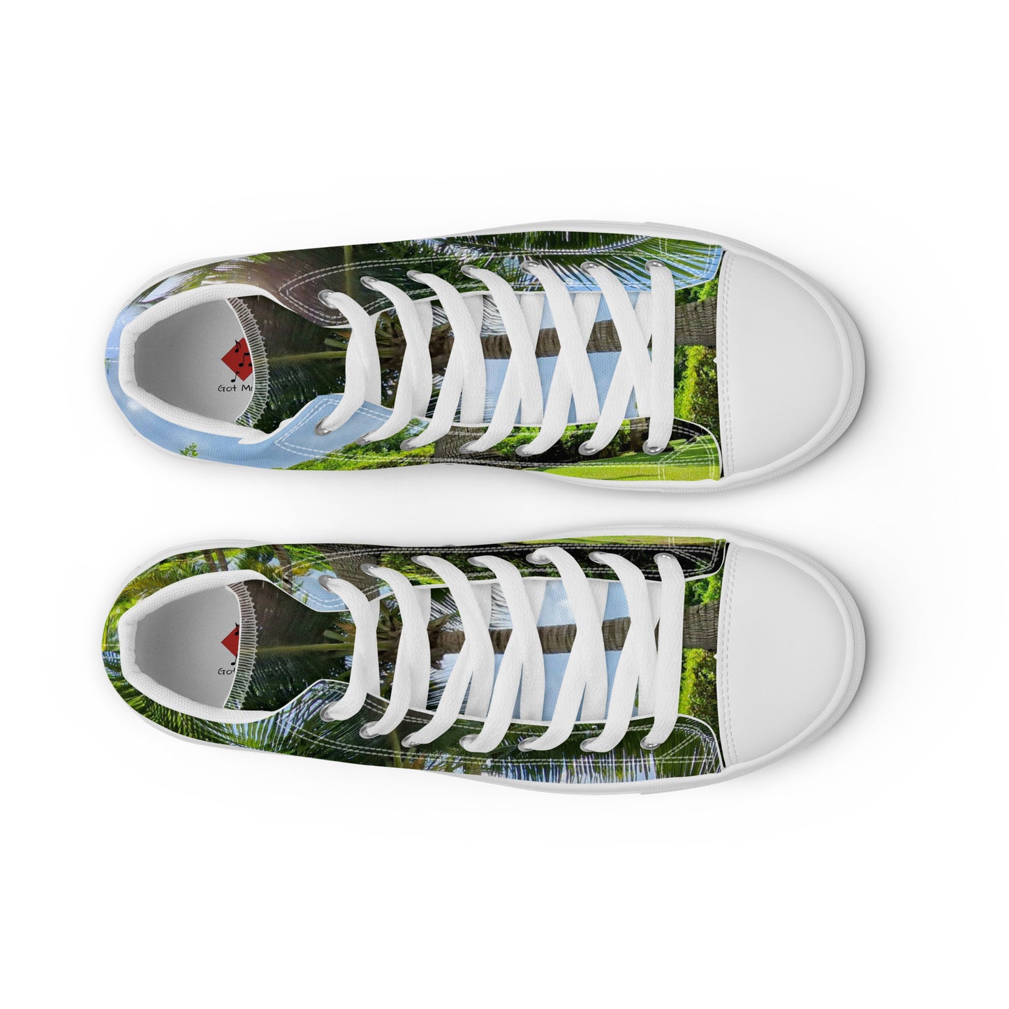 Colorful high top canvas shoes - Free Shipping Worldwide