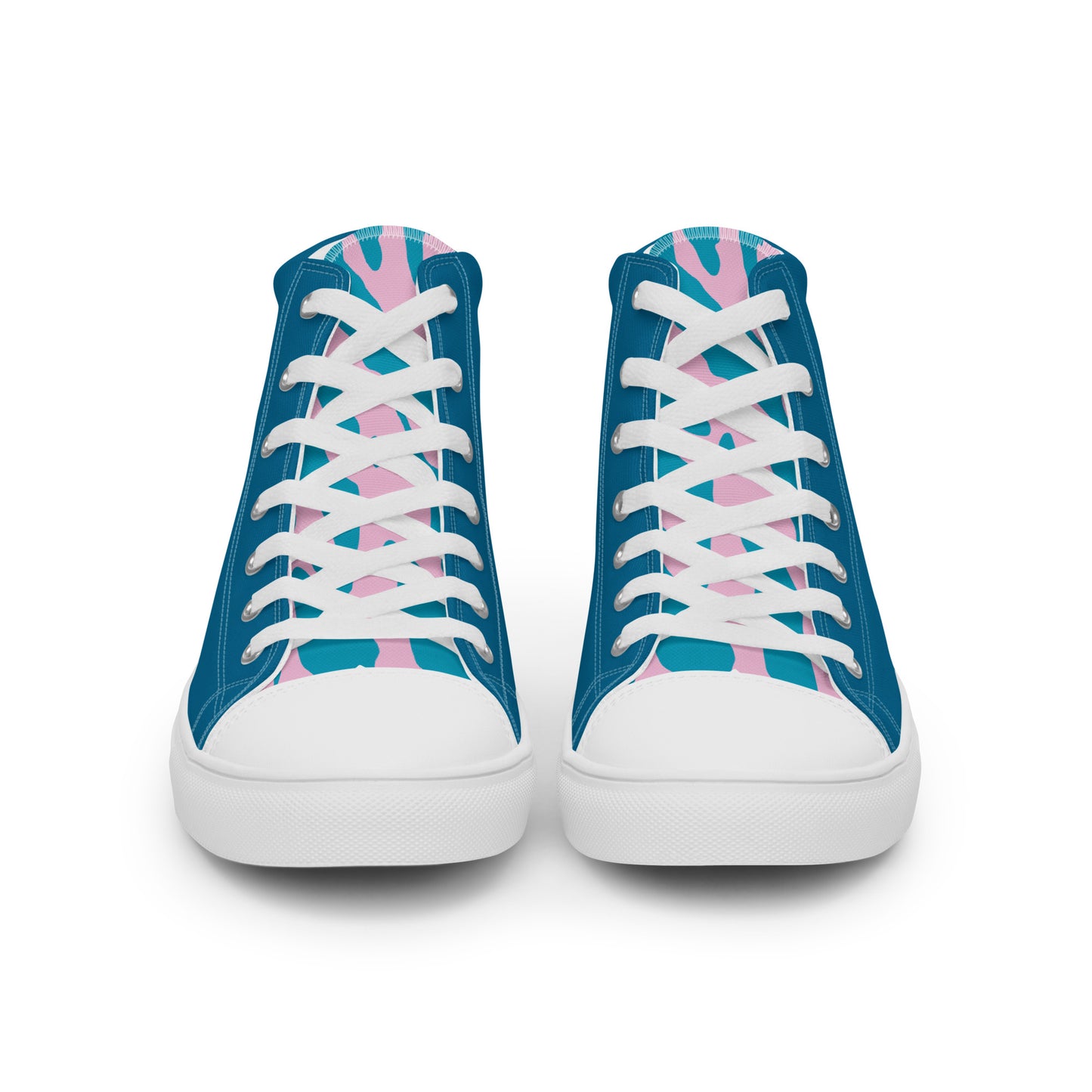 Colorful high top canvas shoes - Free Shipping Worldwide