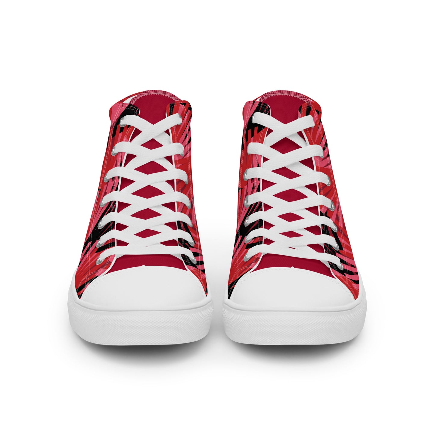 Colorful high top canvas shoes - Free Shipping Worldwide