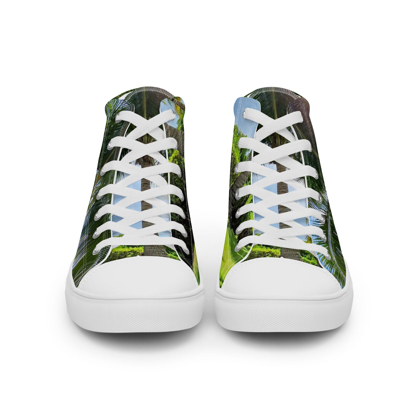 Colorful high top canvas shoes - Free Shipping Worldwide