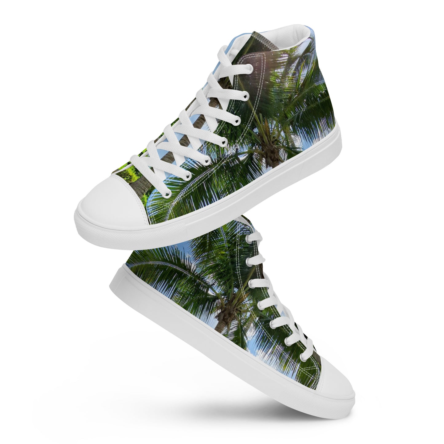 Colorful high top canvas shoes - Free Shipping Worldwide