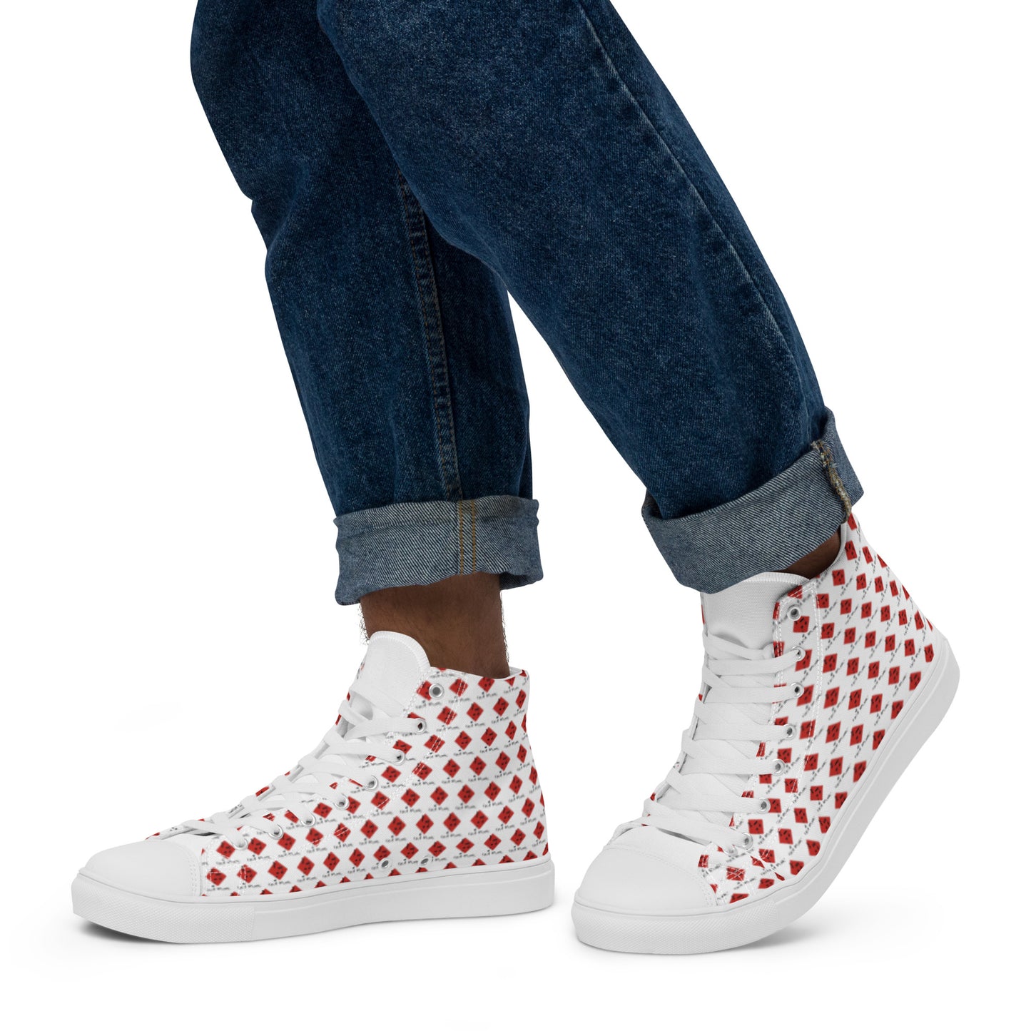 Colorful high top canvas shoes Free Shipping Worldwide