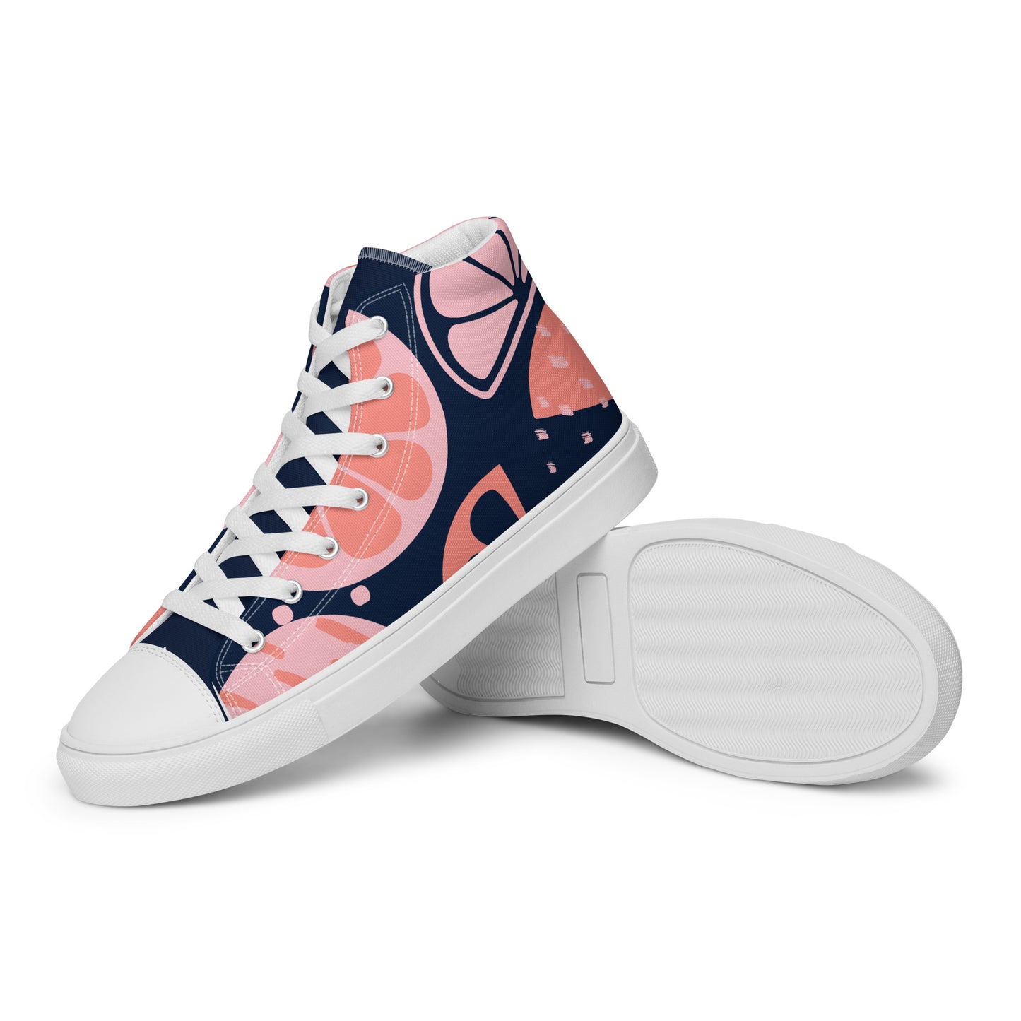 Colorful high top canvas shoes - Free Shipping Worldwide