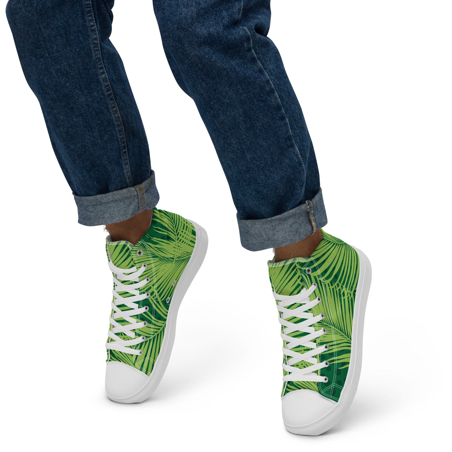 Colorful high top canvas shoes - Free Shipping Worldwide