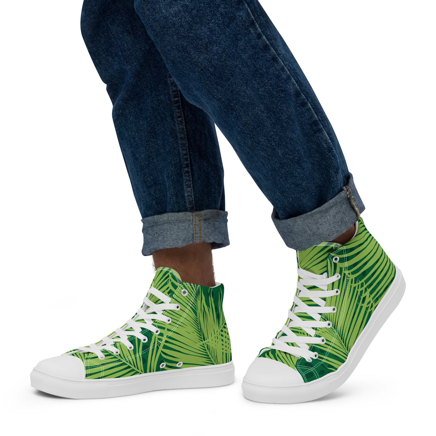 Colorful high top canvas shoes - Free Shipping Worldwide