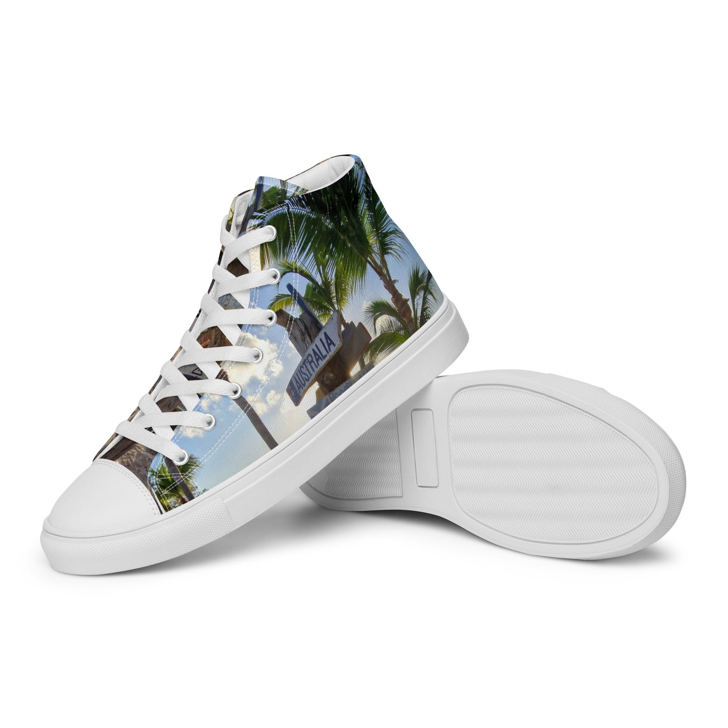 Colorful high top canvas shoes Free Shipping Worldwide